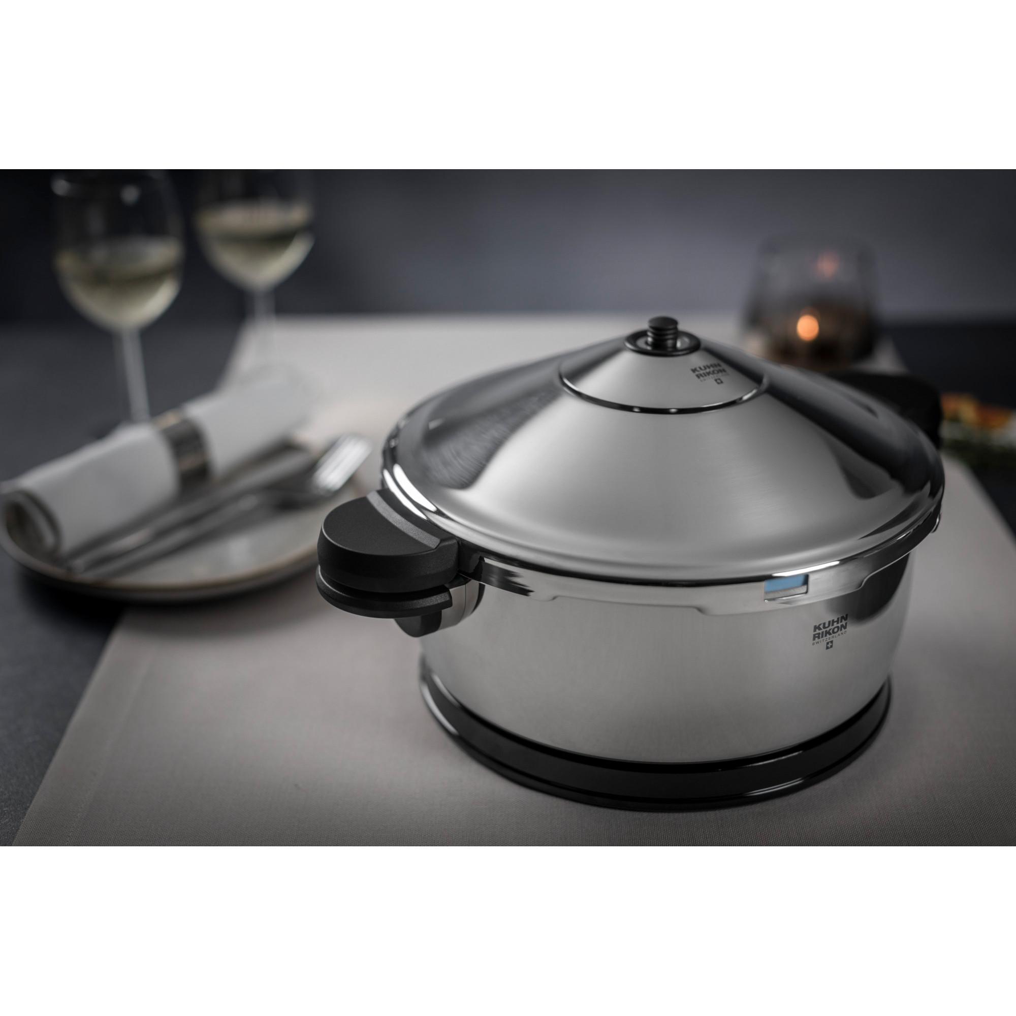 KUHN RIKON Dampfkochtopf Durotherm Pro Black