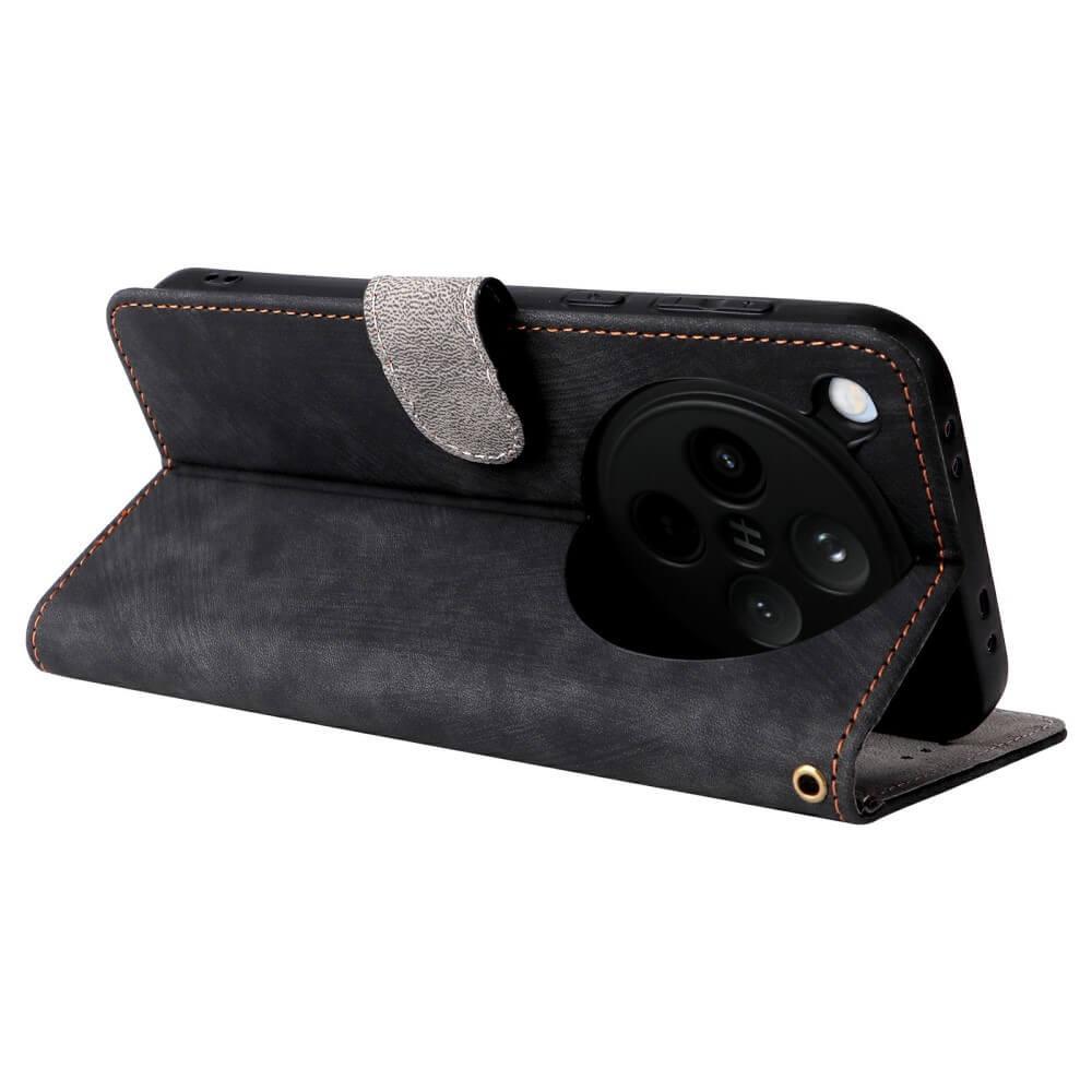Cover-Discount OPPO Find X8 5G - Ledertasche mit RFID Blocker
