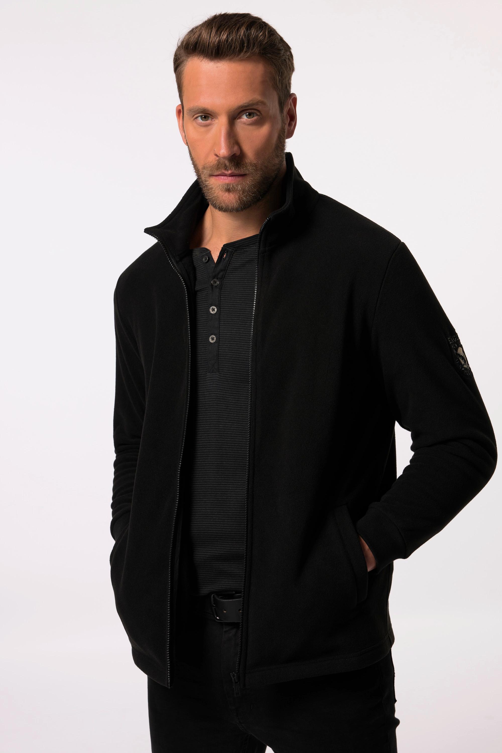 JP1880 Fleecejacke, Stehkragen, Zipper