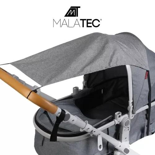 Malatec Sonnenverdeck für den Malatec 23975 Kinderwagen