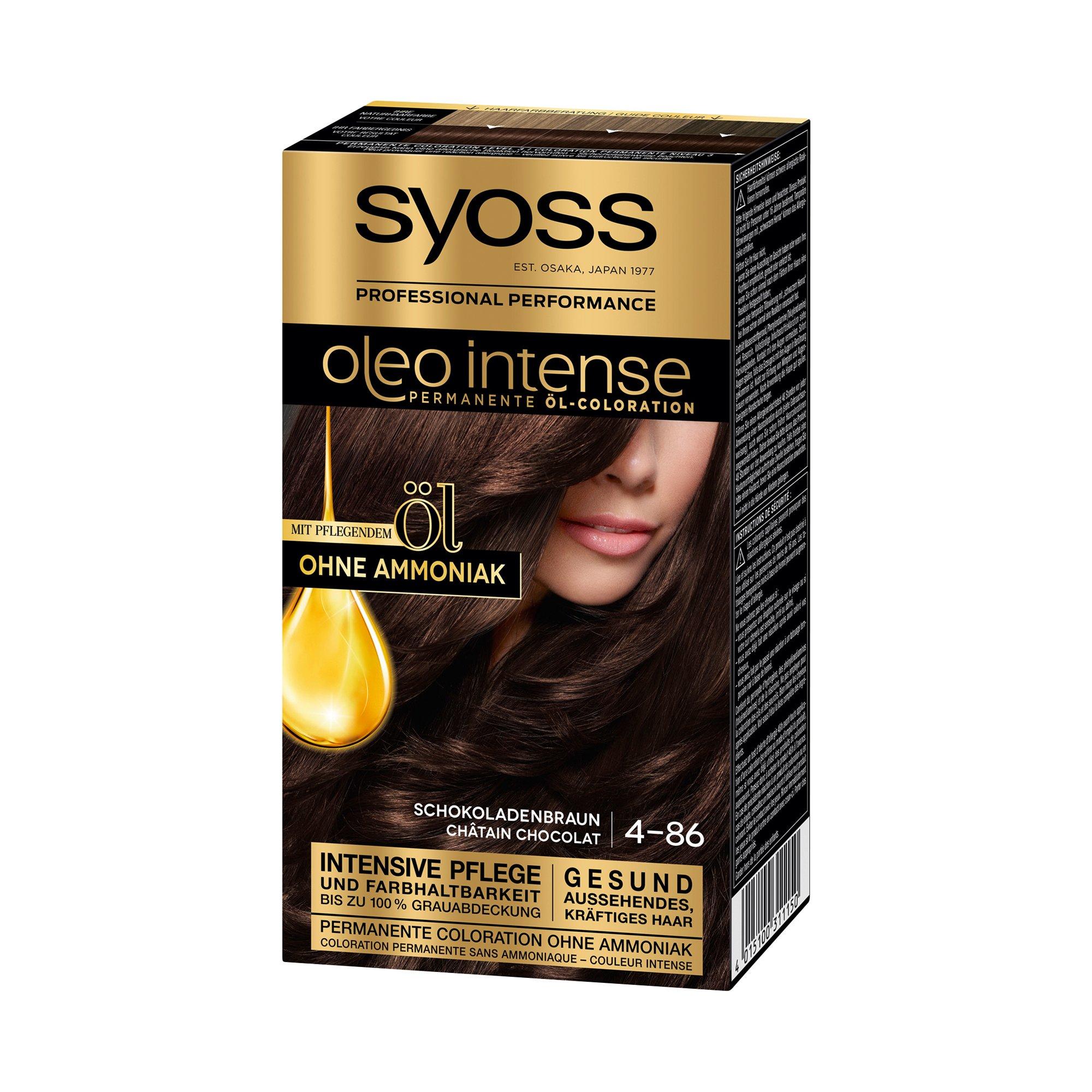 syoss Beige-Blond 7-58 Oleo Intense, permanente Öl-Coloration