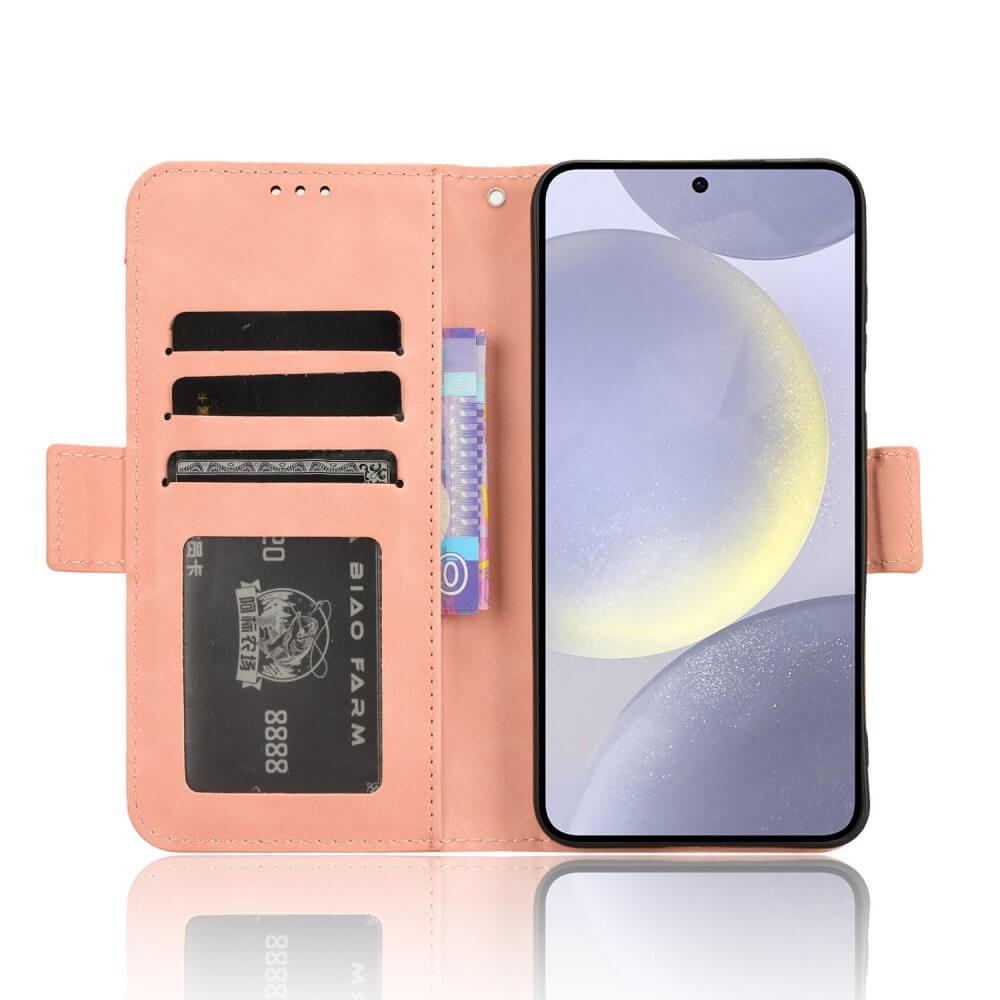 Cover-Discount Galaxy S25 - Etui viele Kartenfächer