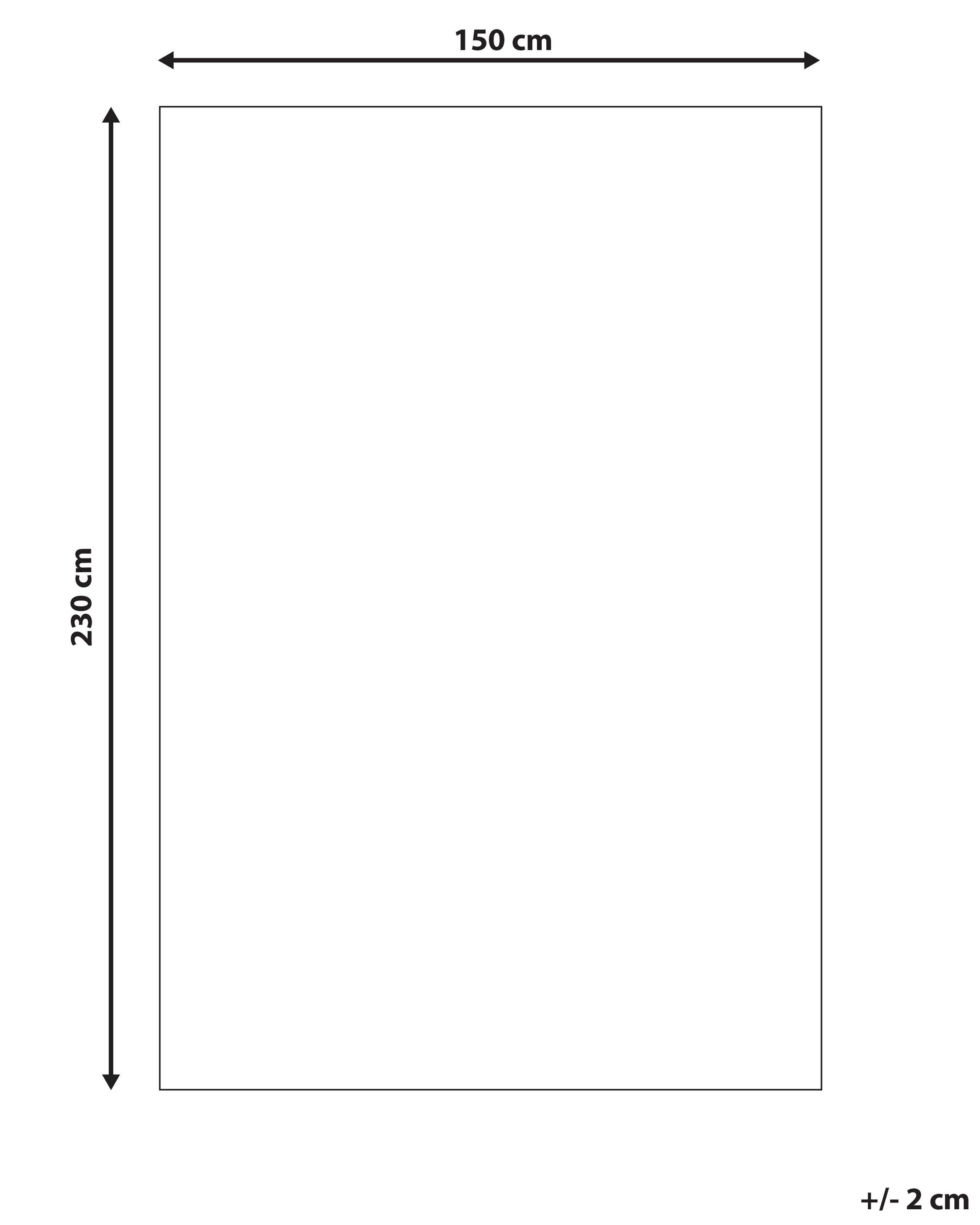 Beliani Teppich aus Polyester Retro ARHAVI