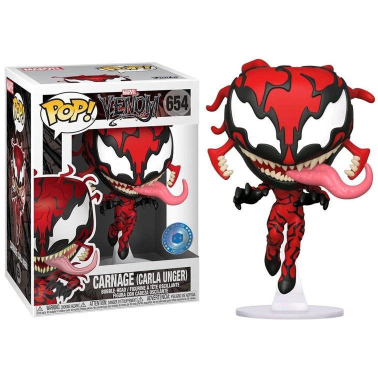 Funko POP Figur Marvel Comics Carla Unger Carnage Exklusiv