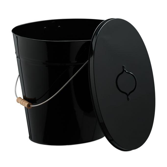 Northix Aschenbecher mit Deckel 18,5 L