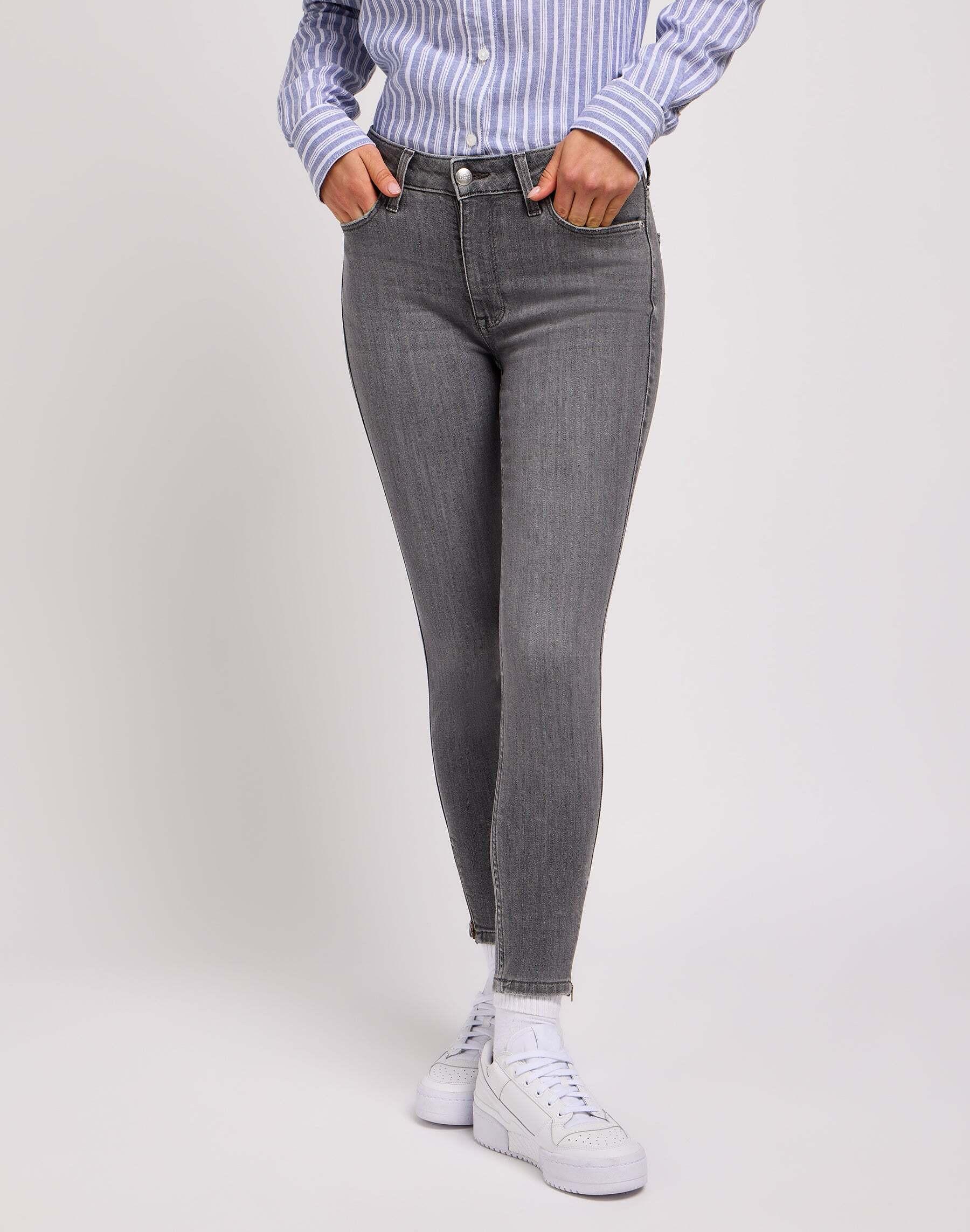 Lee Scarlett High Zip Skinny Fit Jeans