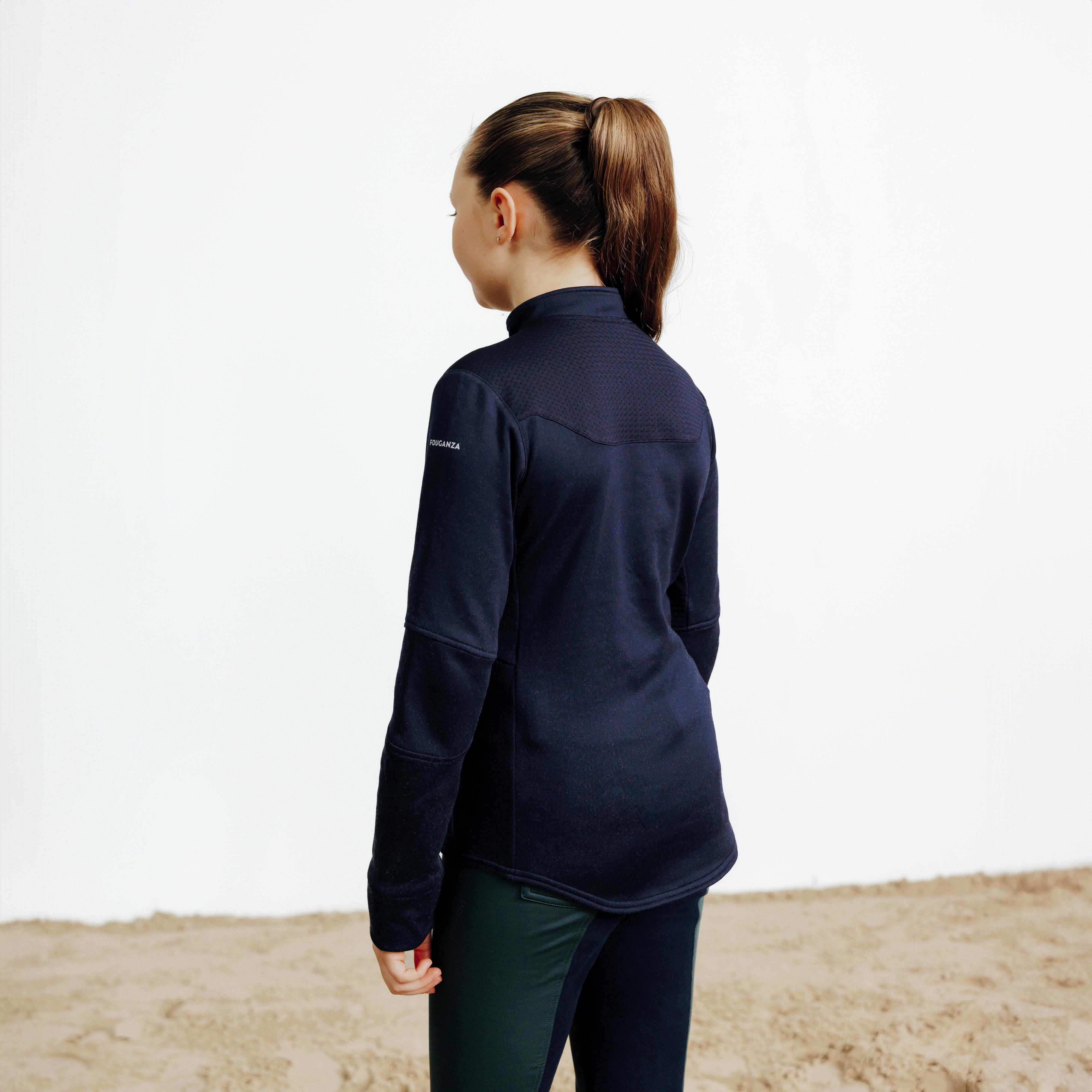 FOUGANZA Poloshirt langarm - 500