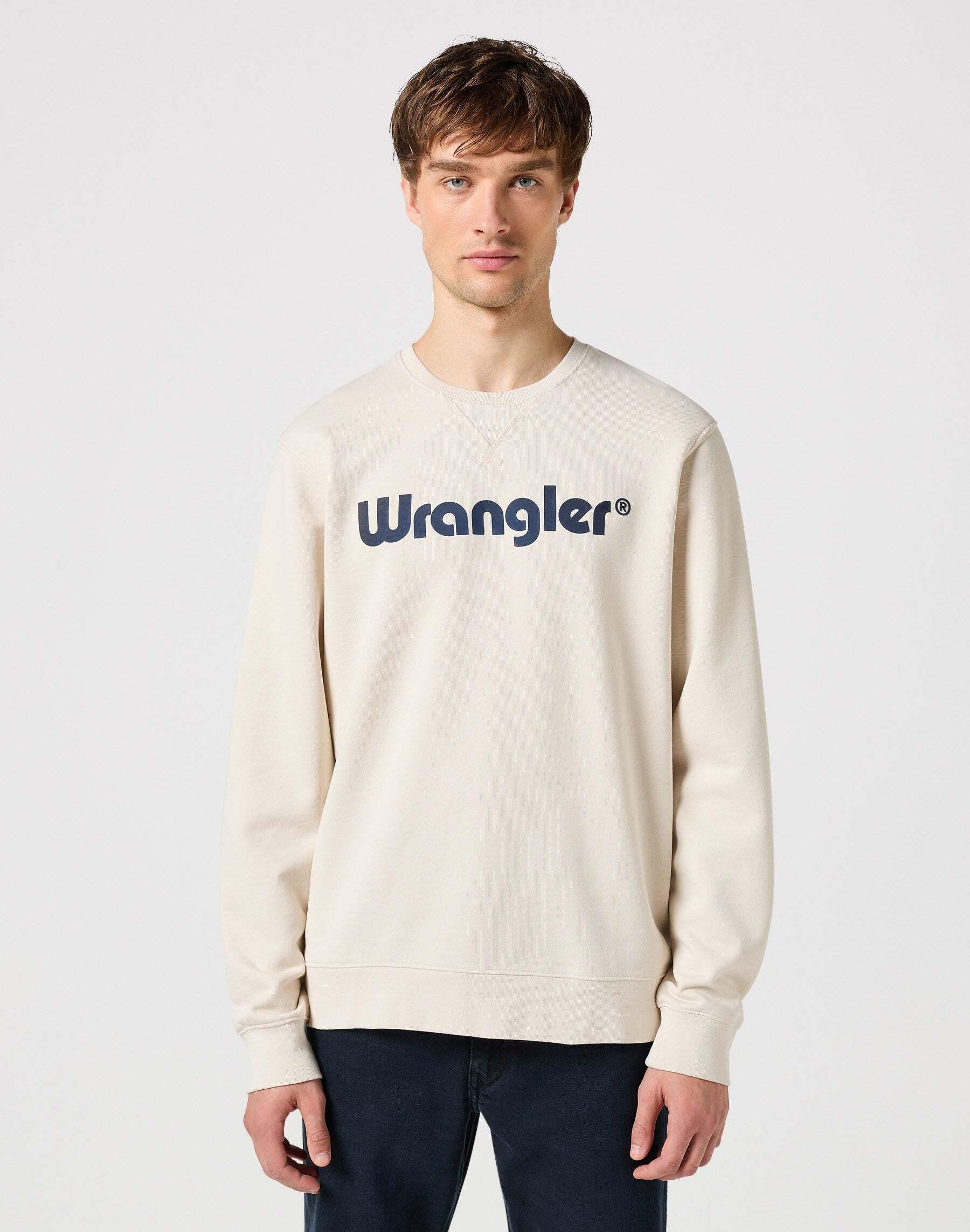 Wrangler Sweatshirts Logo Crew Sweat