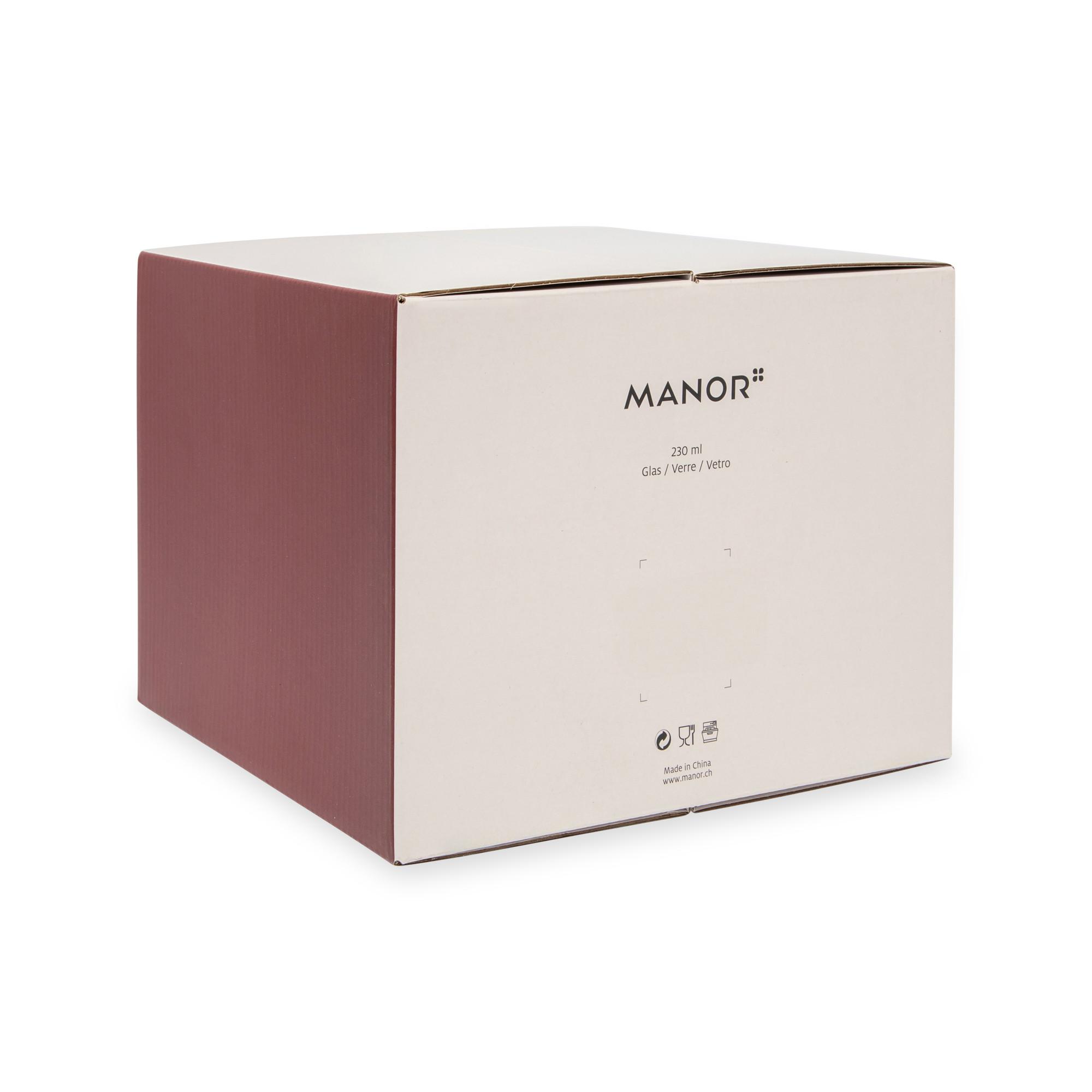 Manor Martiniglas, 4 Stück Riviera