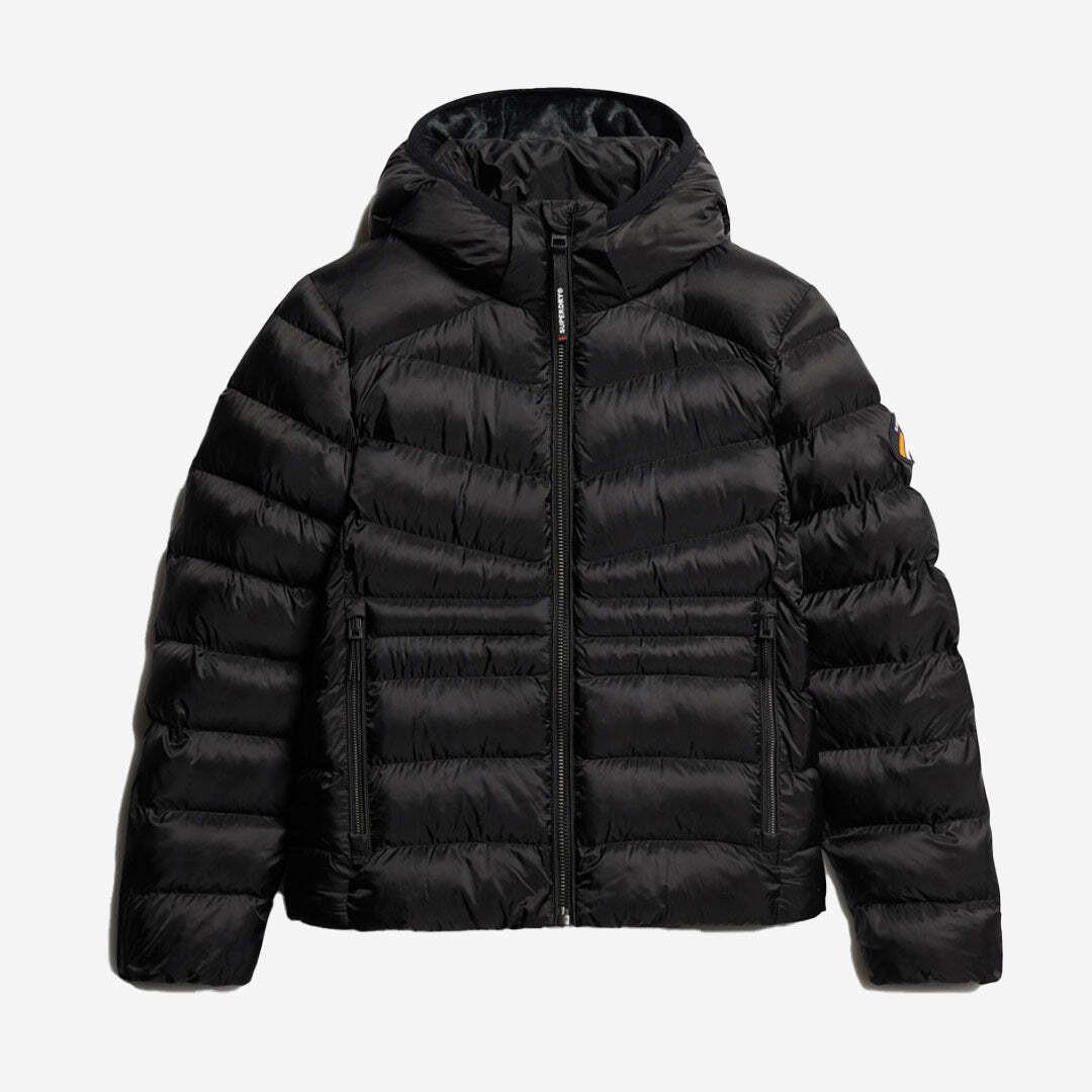 Superdry gepolsterte daunenjacke, daen fuji quilt