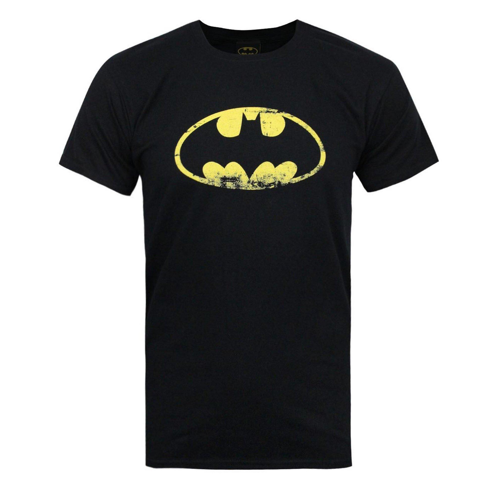 BATMAN Distressed Emblem T-Shirt