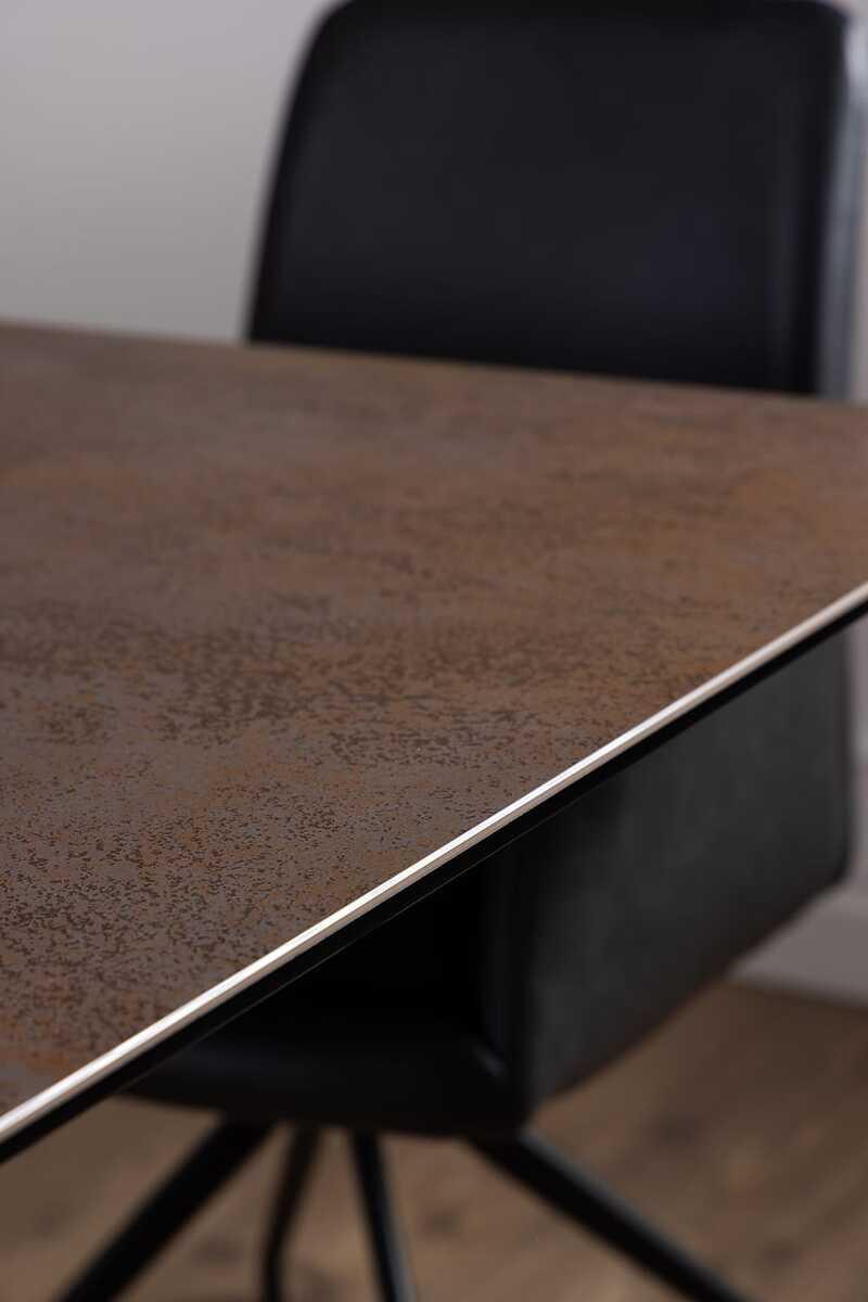 mutoni Esstisch Isolde Glas Keramik ausziehbar 240