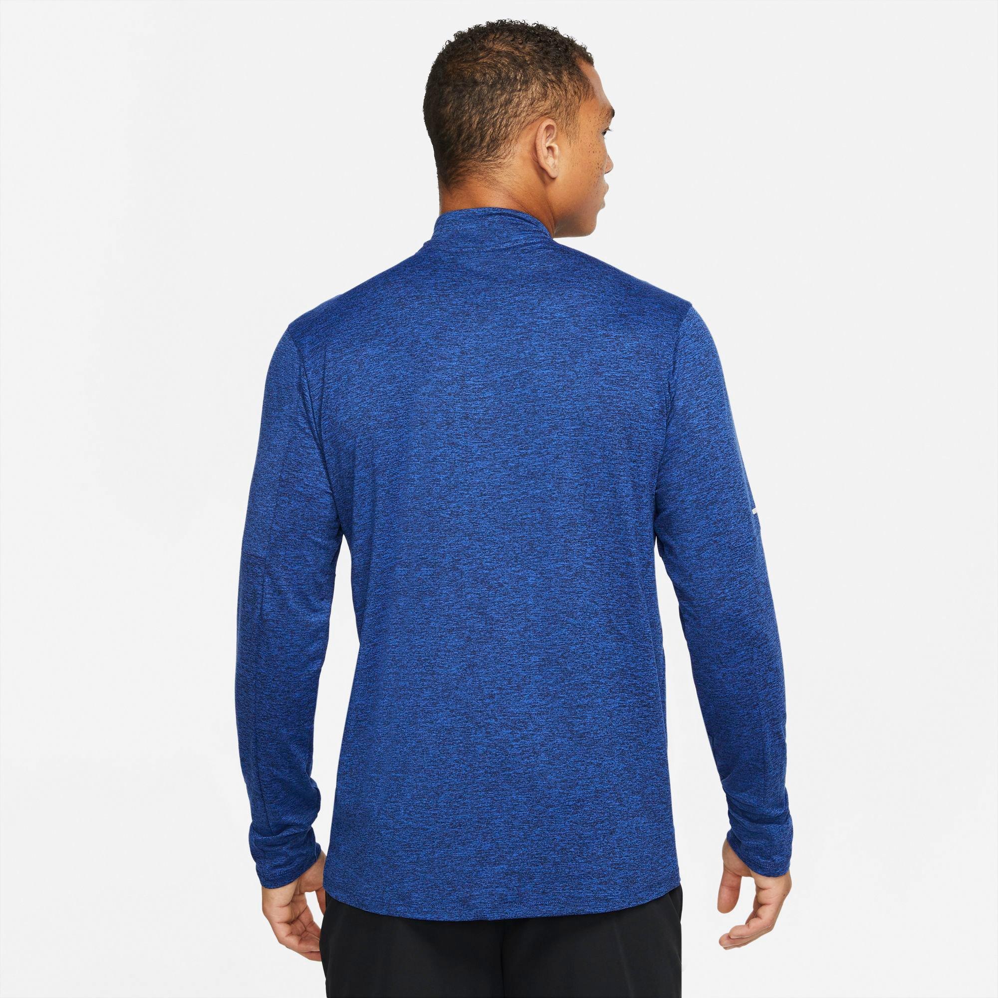 NIKE M NK DF ELMNT TOP HZ Running-Shirt, langarm