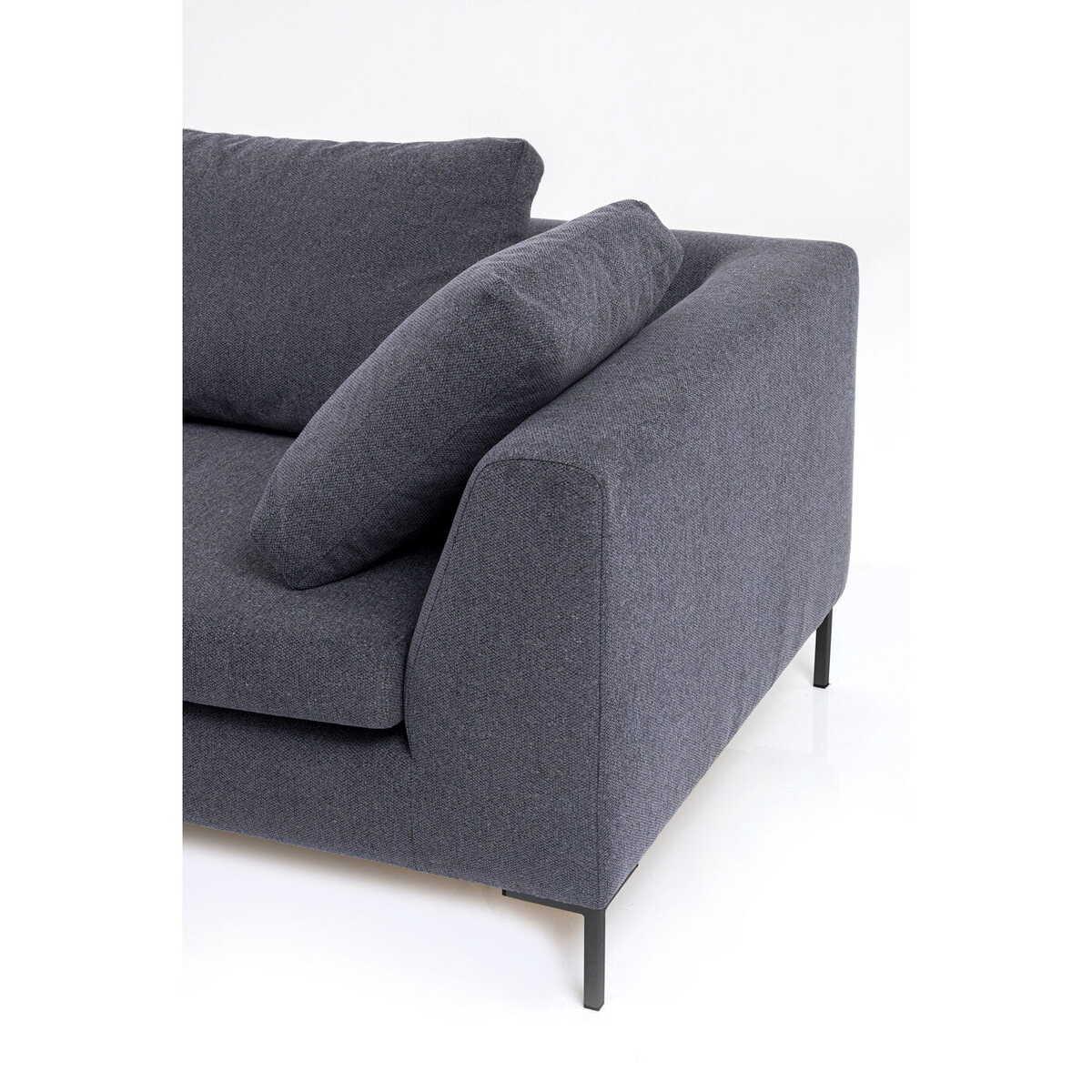KARE Design Ecksofa Gianni Grau Links