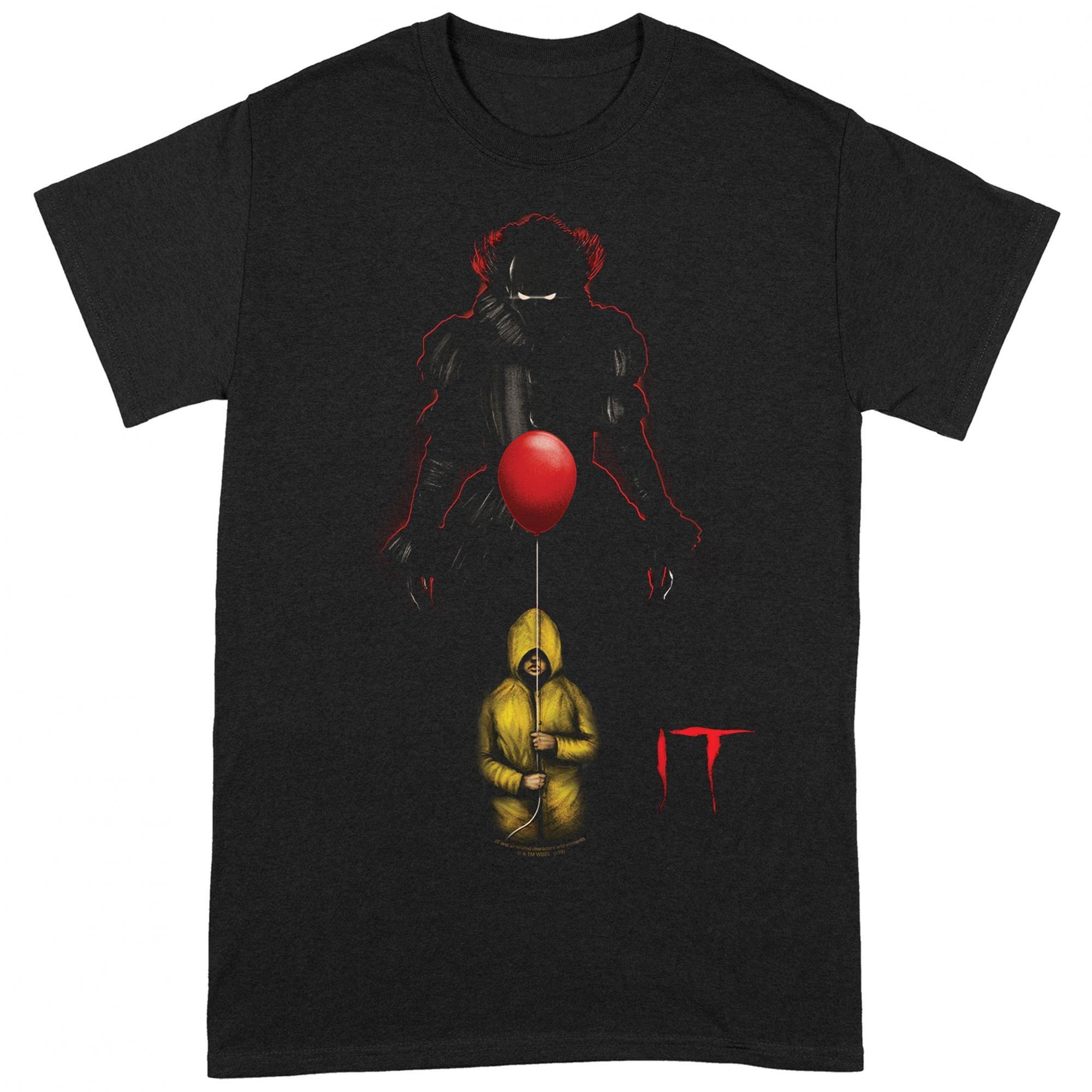 It Pennywise und Georgie Fotodruck T-Shirt