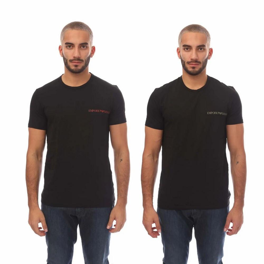 EMPORIO ARMANI Rundhals T-Shirt 2er-Pack