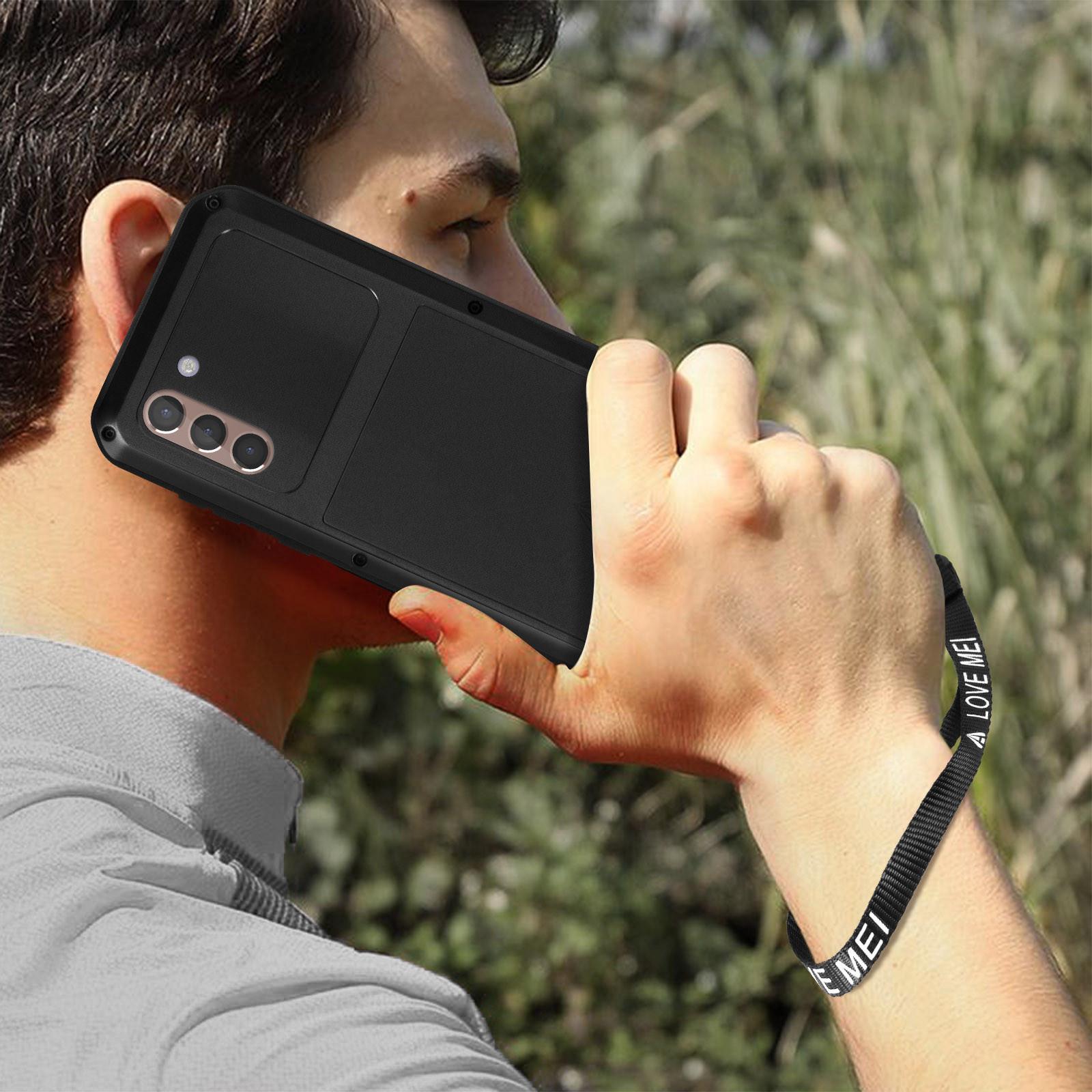 Avizar LoveMei Hülle Samsung S21 Schwarz