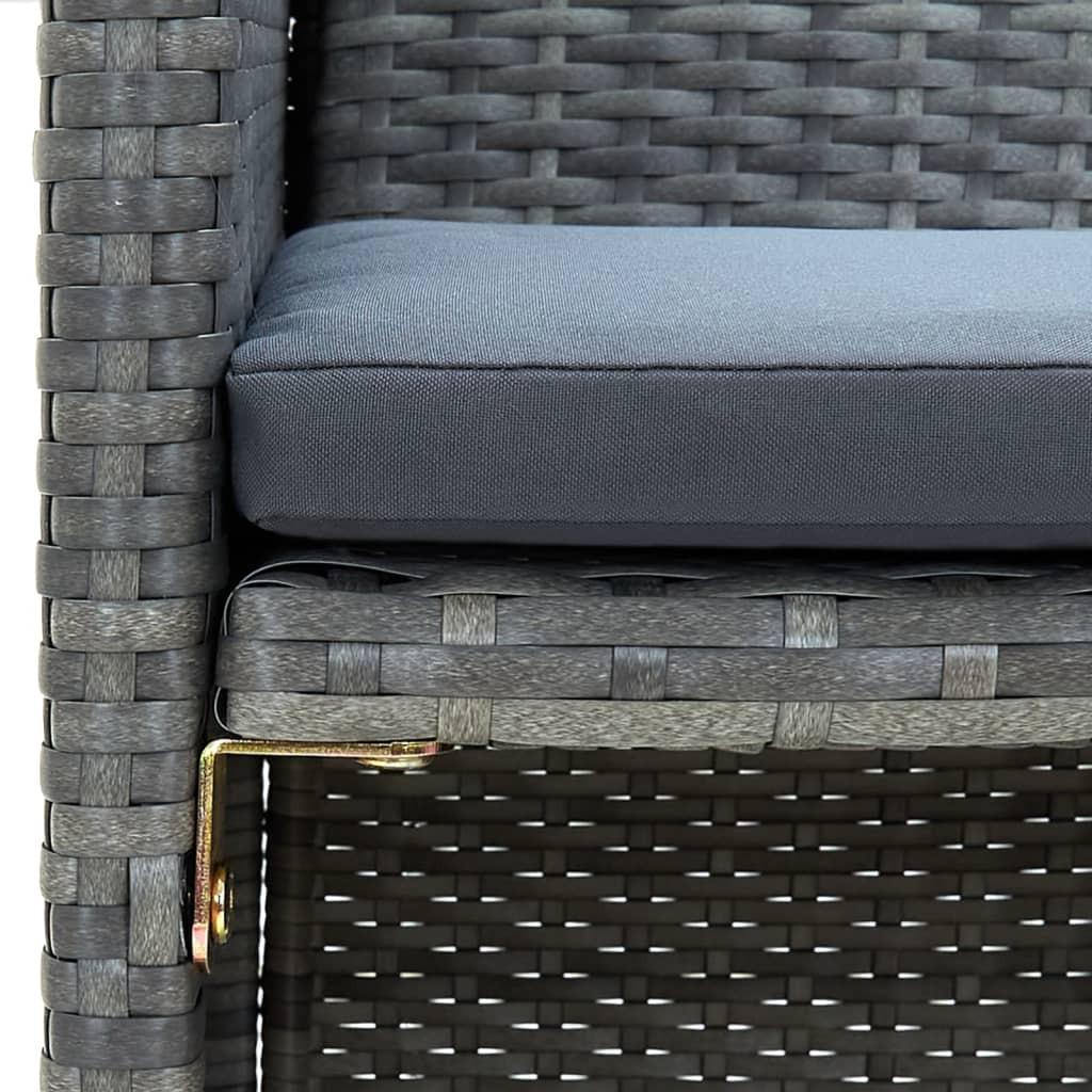 VidaXL Sofa poly-rattan