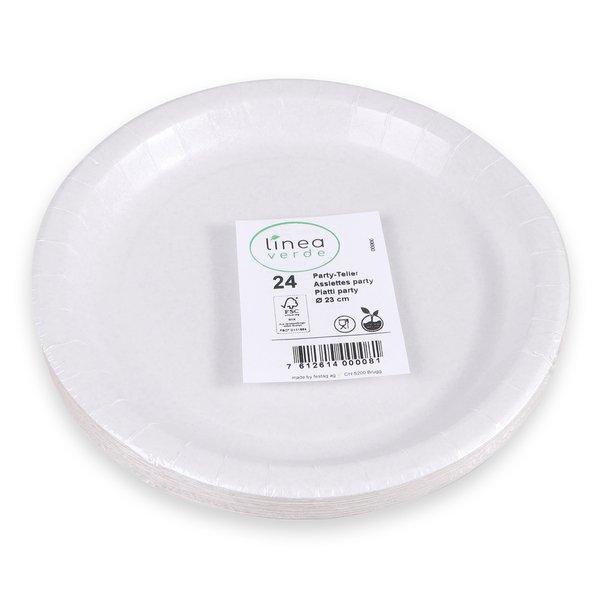 Teller, 24 Stück Linea Verde