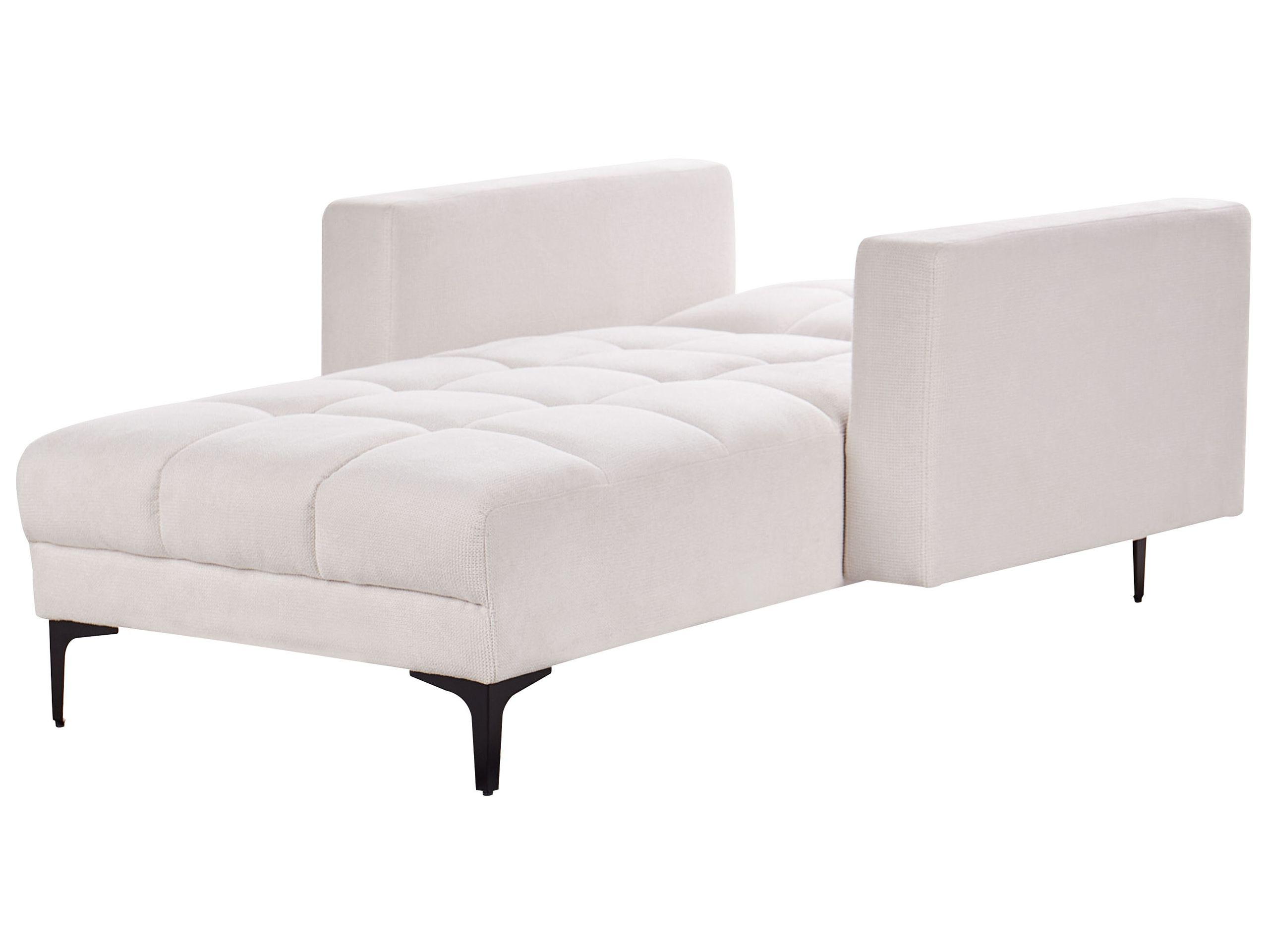 Beliani Chaiselongue aus Polyester Minimalistisch ALNES
