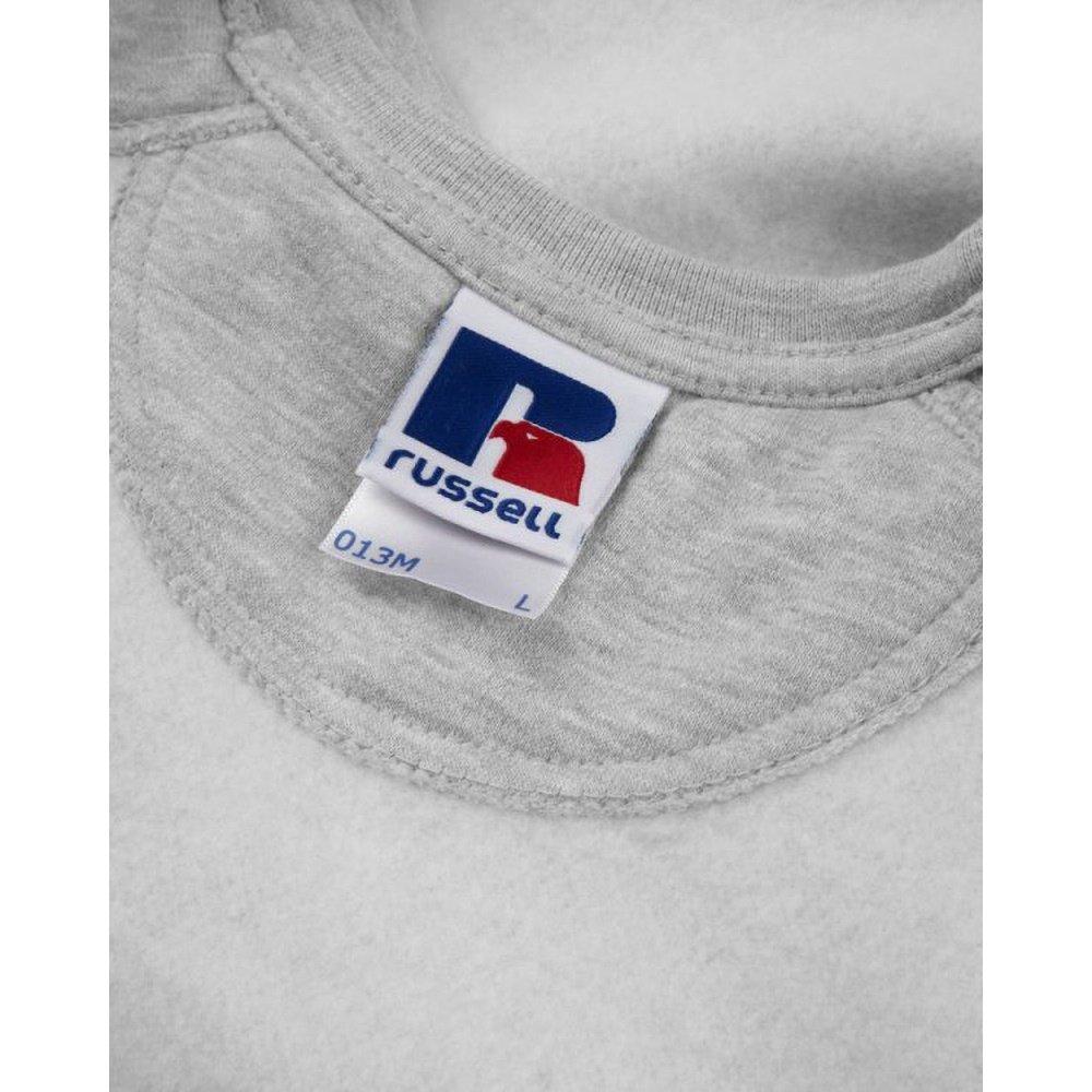 Russell Workwear Crew Neck Set In Sweatshirt Top
