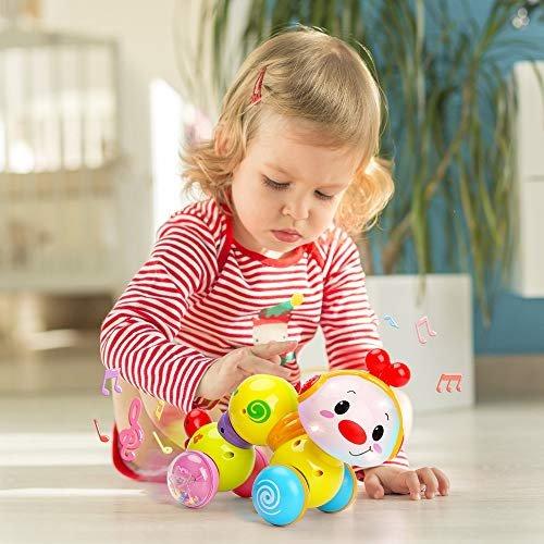 Activity-board Babyspielzeug, Kleinkind Musical Crawling Caterpillar Toy