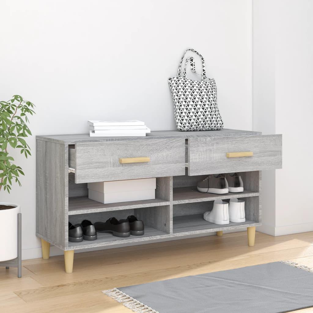 VidaXL Schuhschrank holzwerkstoff