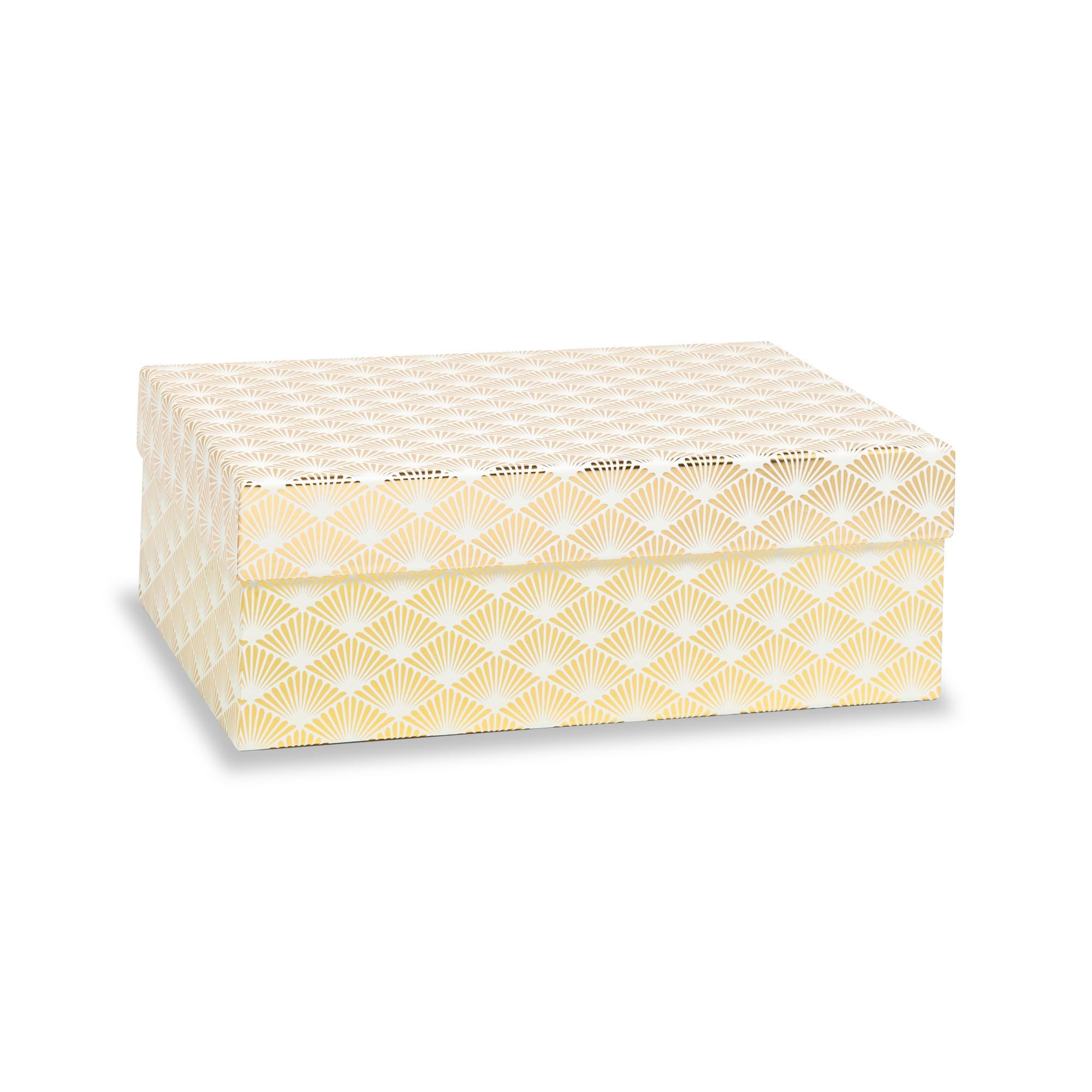 Manor Geschenkbox Muschel Gold