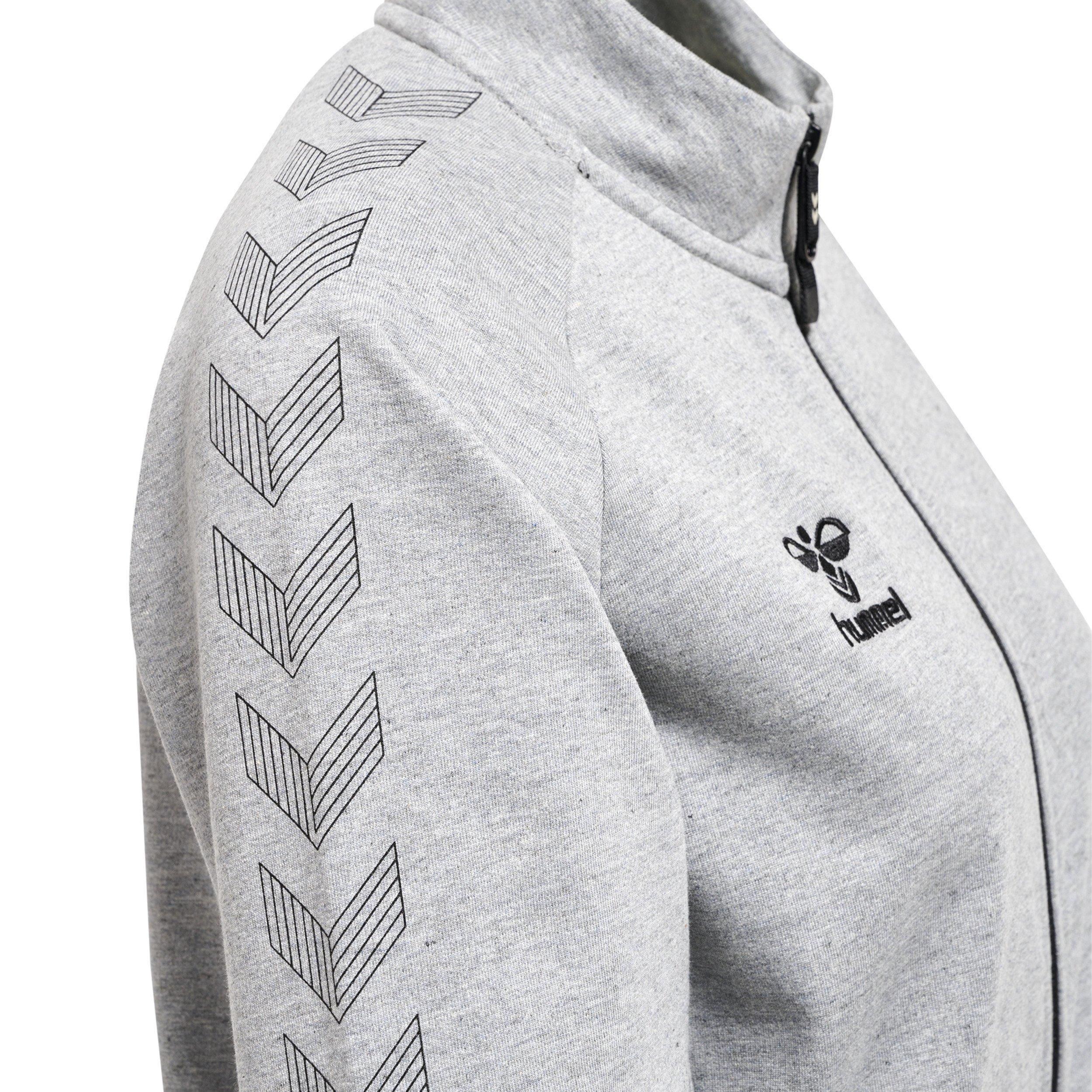 Hummel trainingsjacke aus baumwolle damen move grid