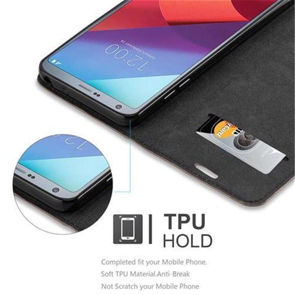 Cadorabo Cadorabo Hülle kompatibel mit LG G6 - Schutzhülle mit Magnetverschluss, Standfunktion und Kartenfach