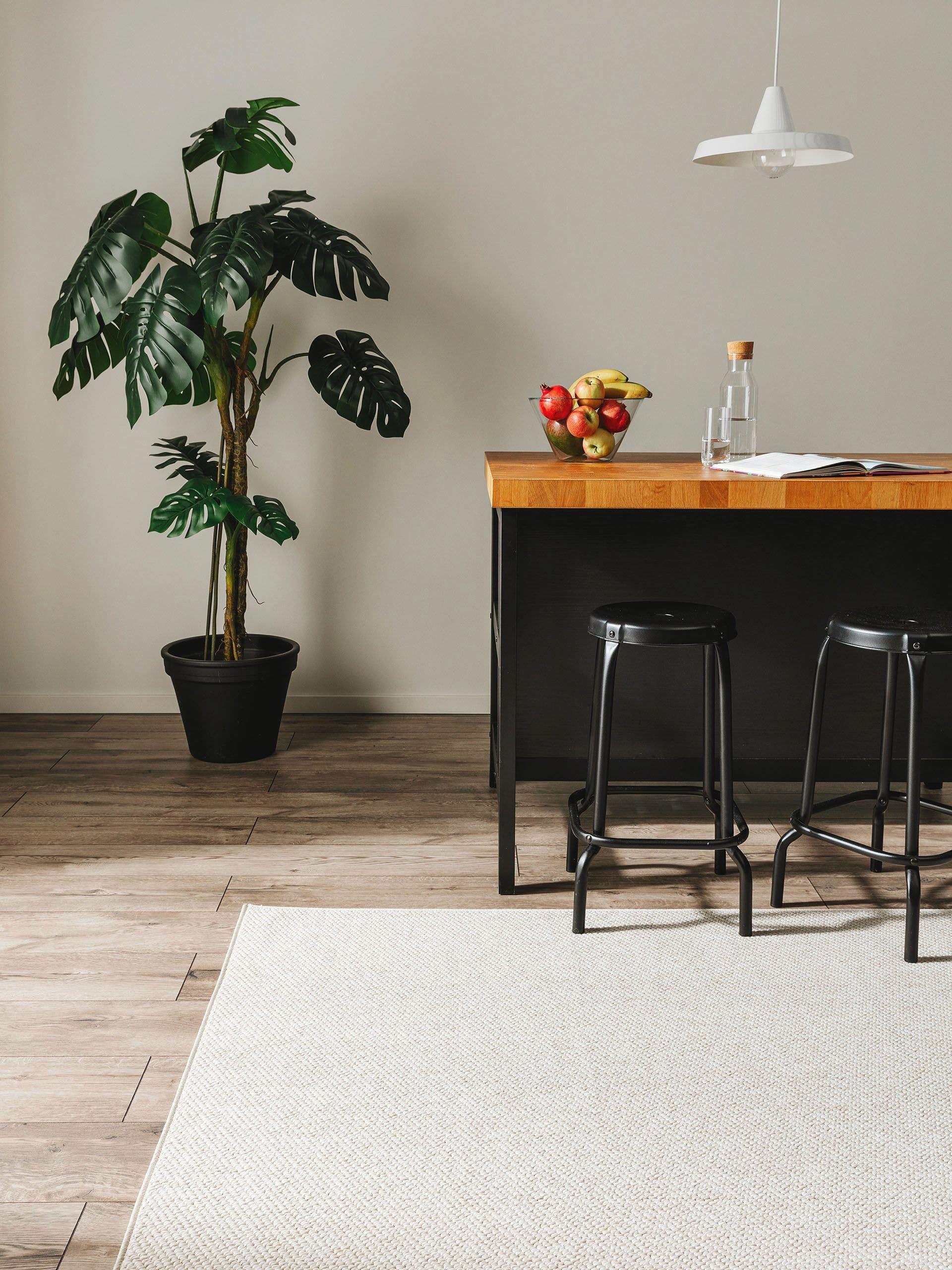 Benuta In- & Outdoor-Teppich Iowa Cream