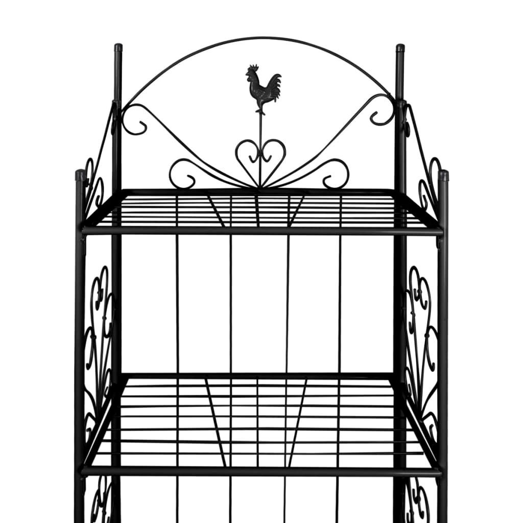 VidaXL Blumentreppen stahl