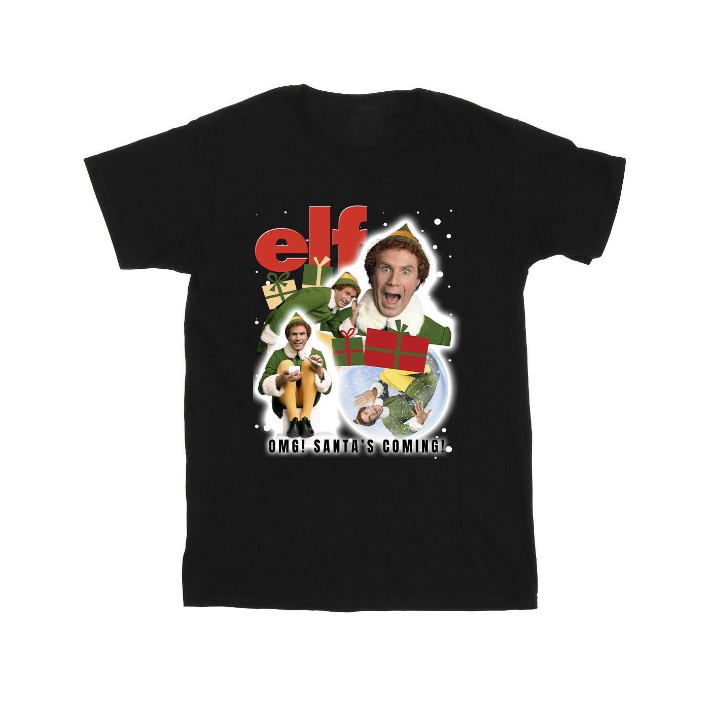 Elf OMG Santa's Coming T-Shirt