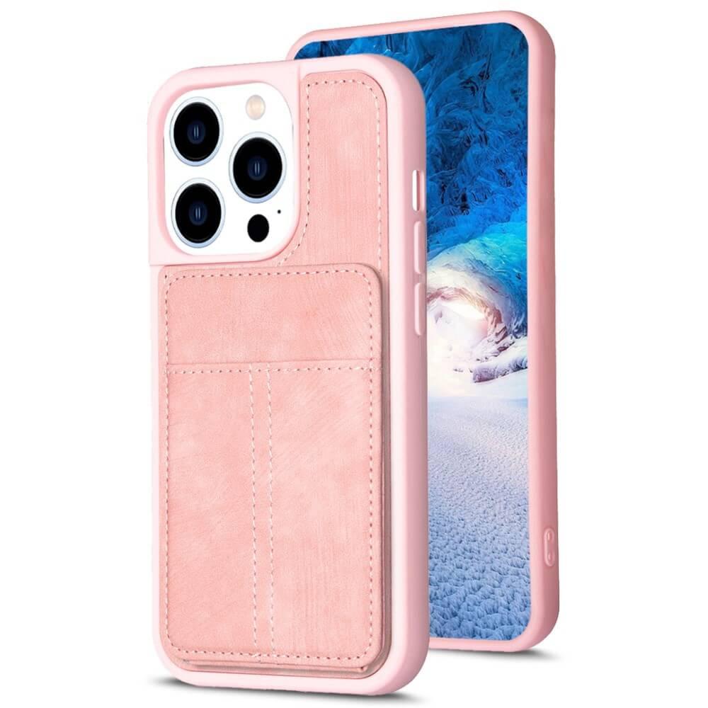 Cover-Discount iPhone 15 Pro - Kickstand Case mit Kartenfächer