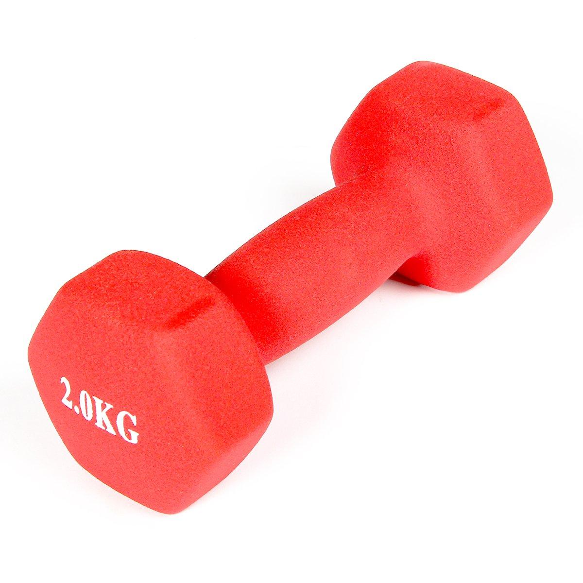 GladiatorFit Neoprenhanteln Bodybuilding und Fitness (2er-Set) GladiatorFit