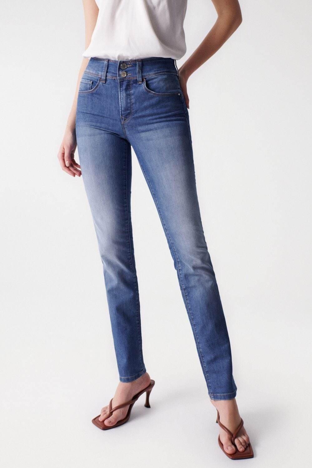 Salsa Secret Slim Push-In High-Rise Slim Fit Jeans