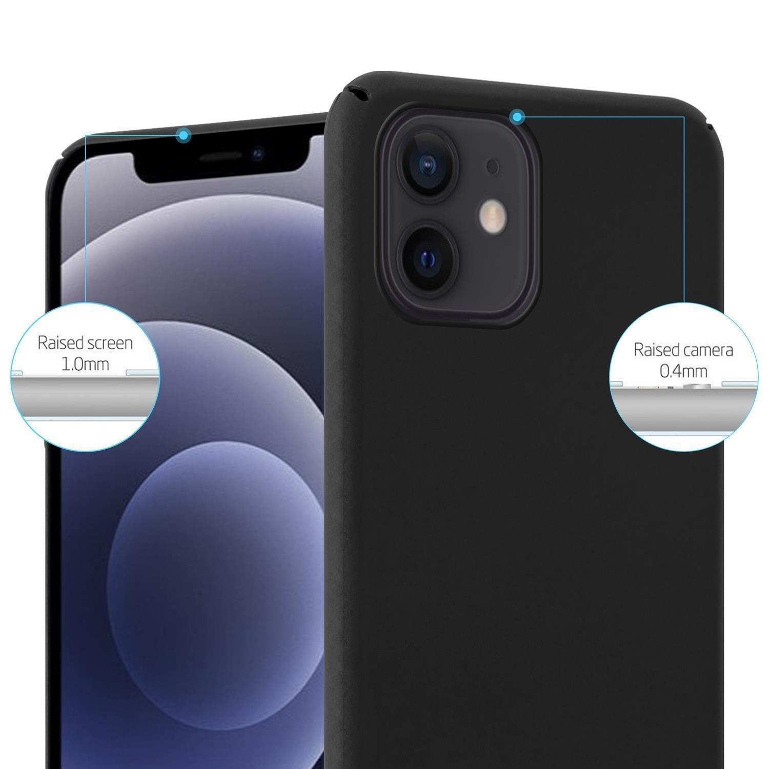 Cadorabo Hülle für Apple iPhone 12 PRO MAX Hard Case in Metall Optik