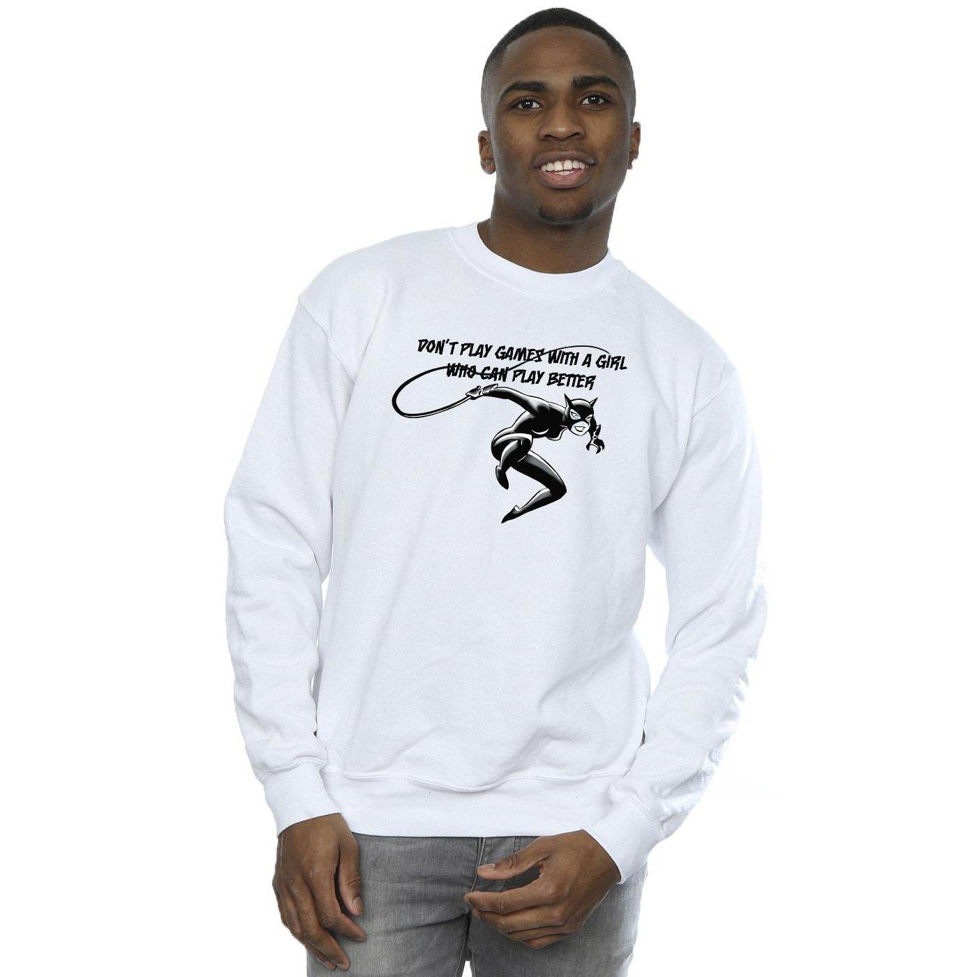 DC COMICS Don't Play Games Sweatshirt