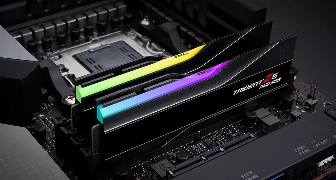 G.Skill Trident Z5 Neo RGB F5-6000J3636F16GX2-TZ5NR Speichermodul 32 GB 2 x 16 GB DDR5 6000 MHz