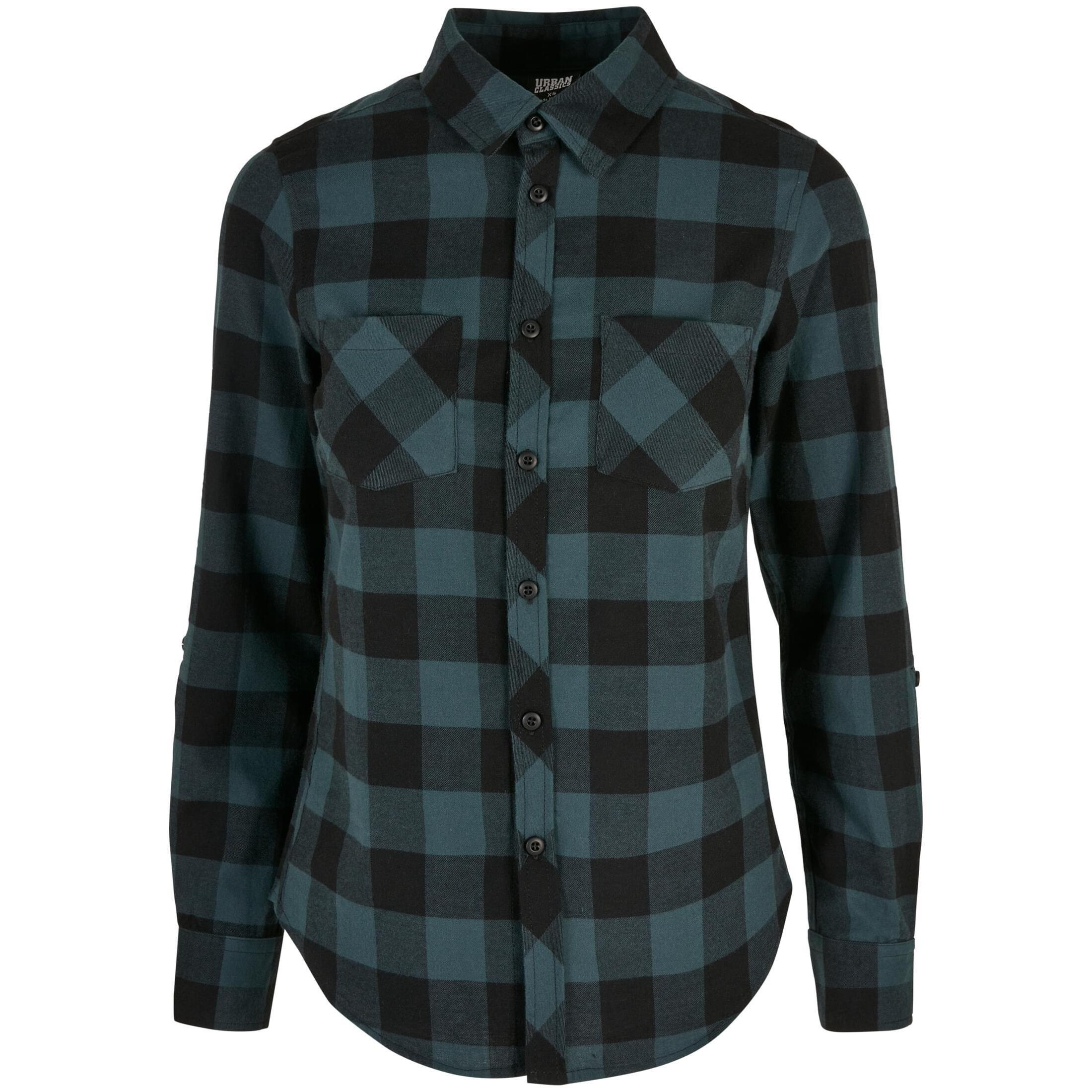 URBAN CLASSICS flanellhemd, kariert, damen urban claic
