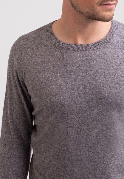 CASH-MERE.CH Recycelter Kaschmir Rundhals Pullover