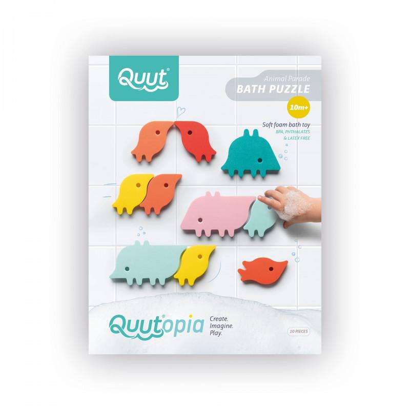 Quut Animal Parade - Bath puzzle