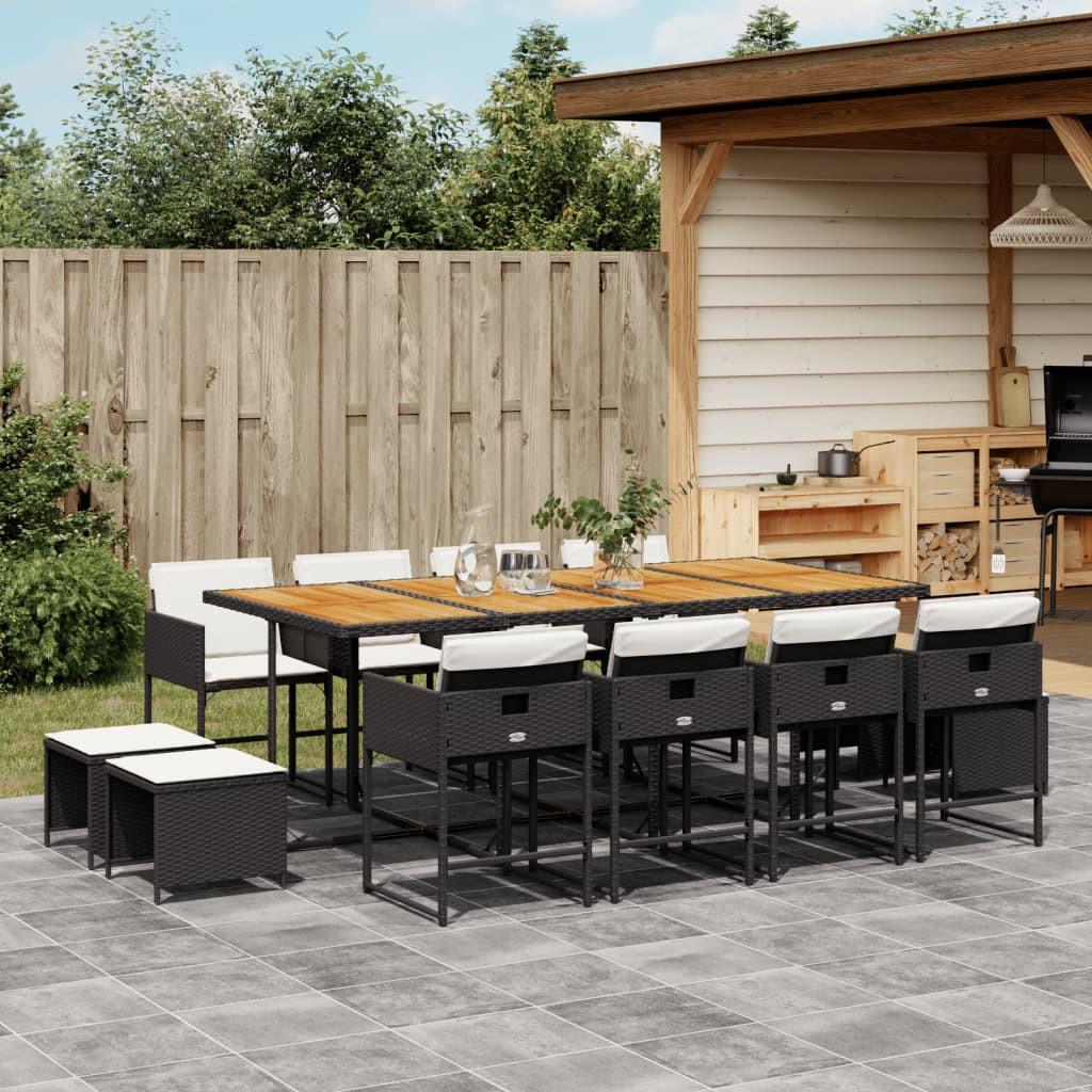 VidaXL Garten essgruppe poly-rattan