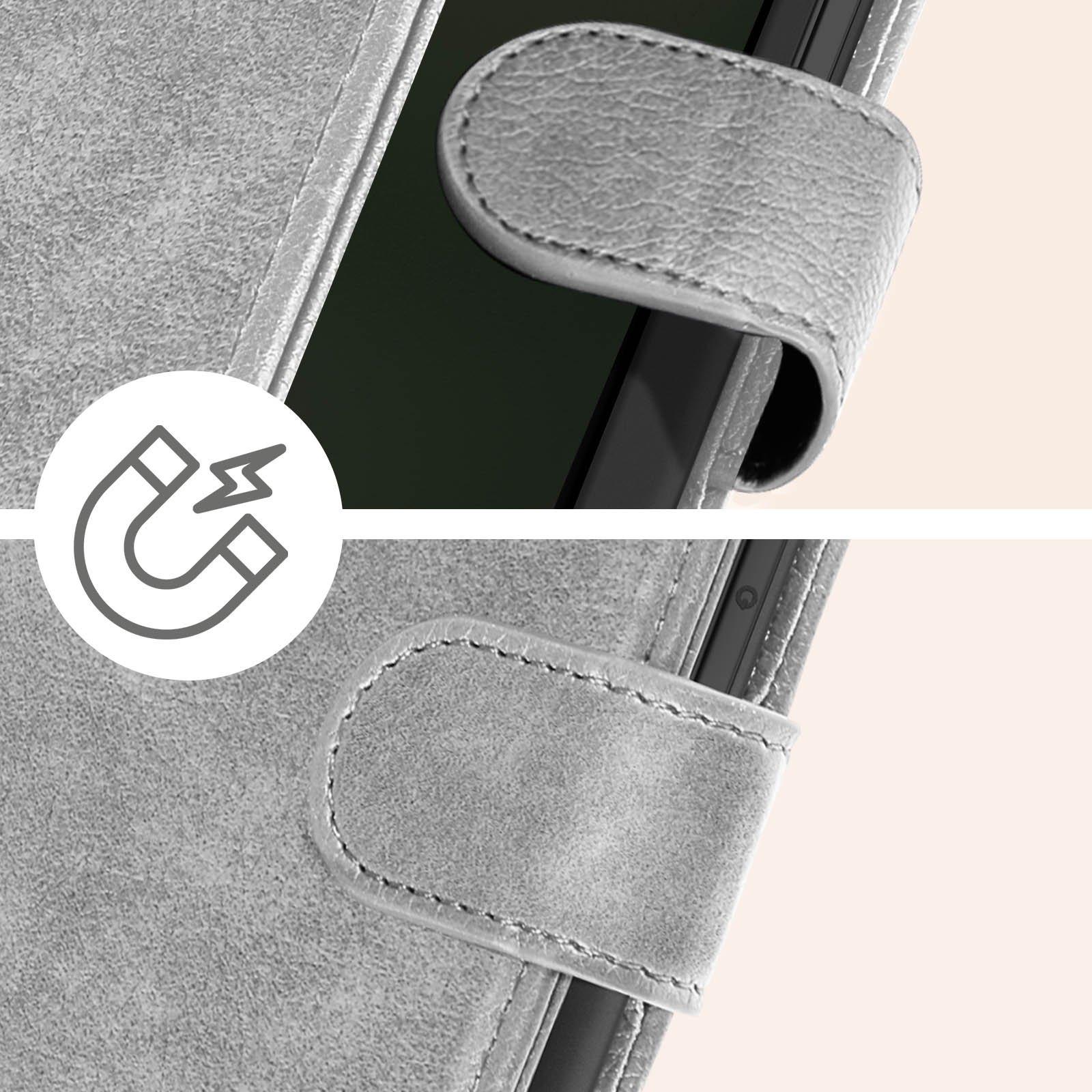 Avizar Klappetui Apple iPhone 15 Grau