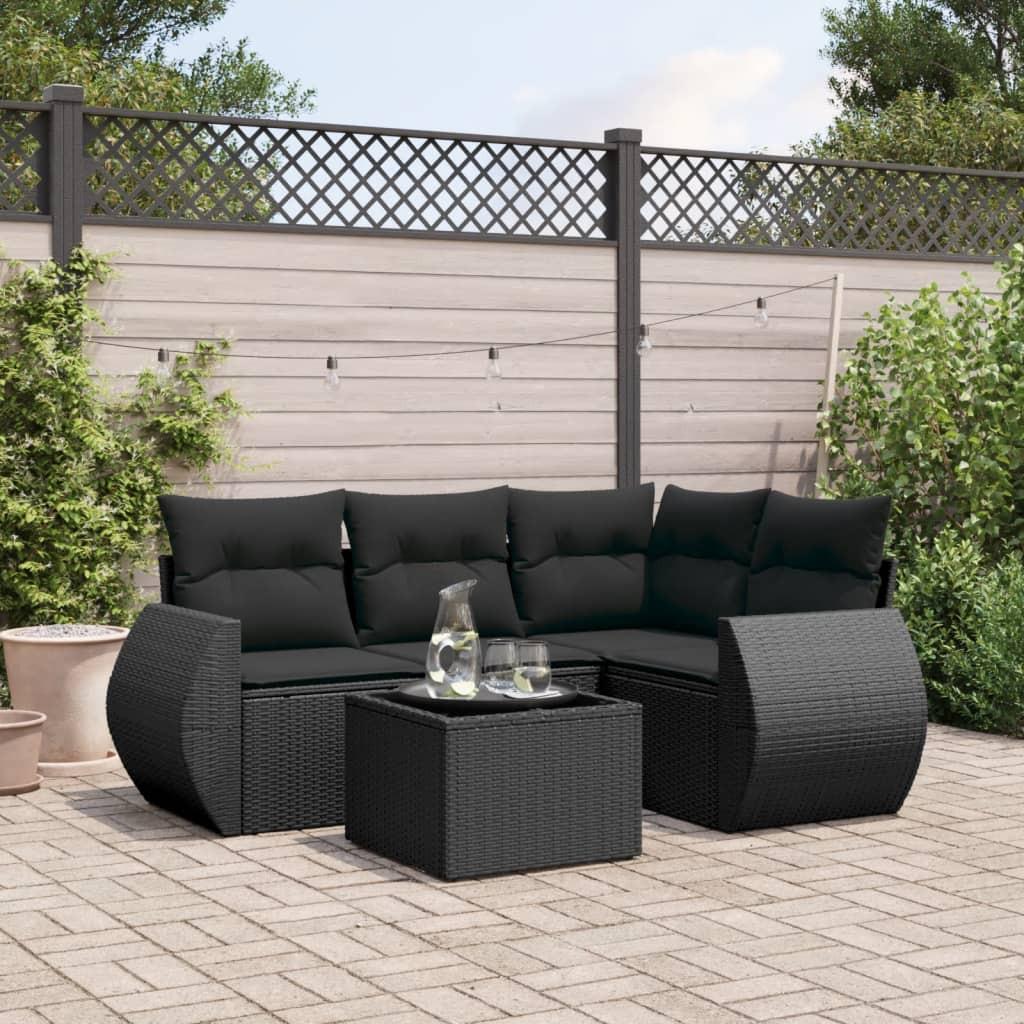 VidaXL Garten sofagarnitur poly-rattan