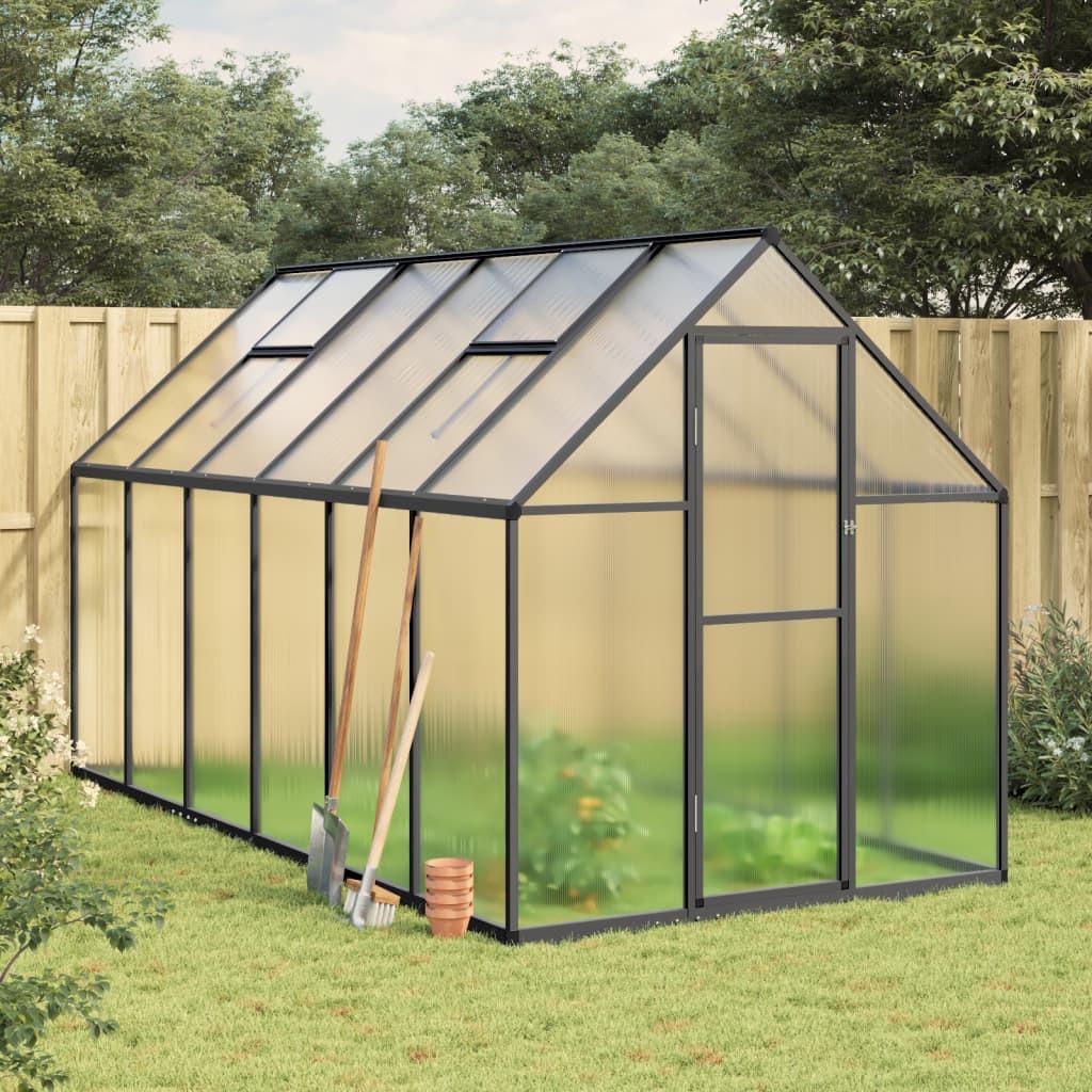 VidaXL Gewächshaus aluminium