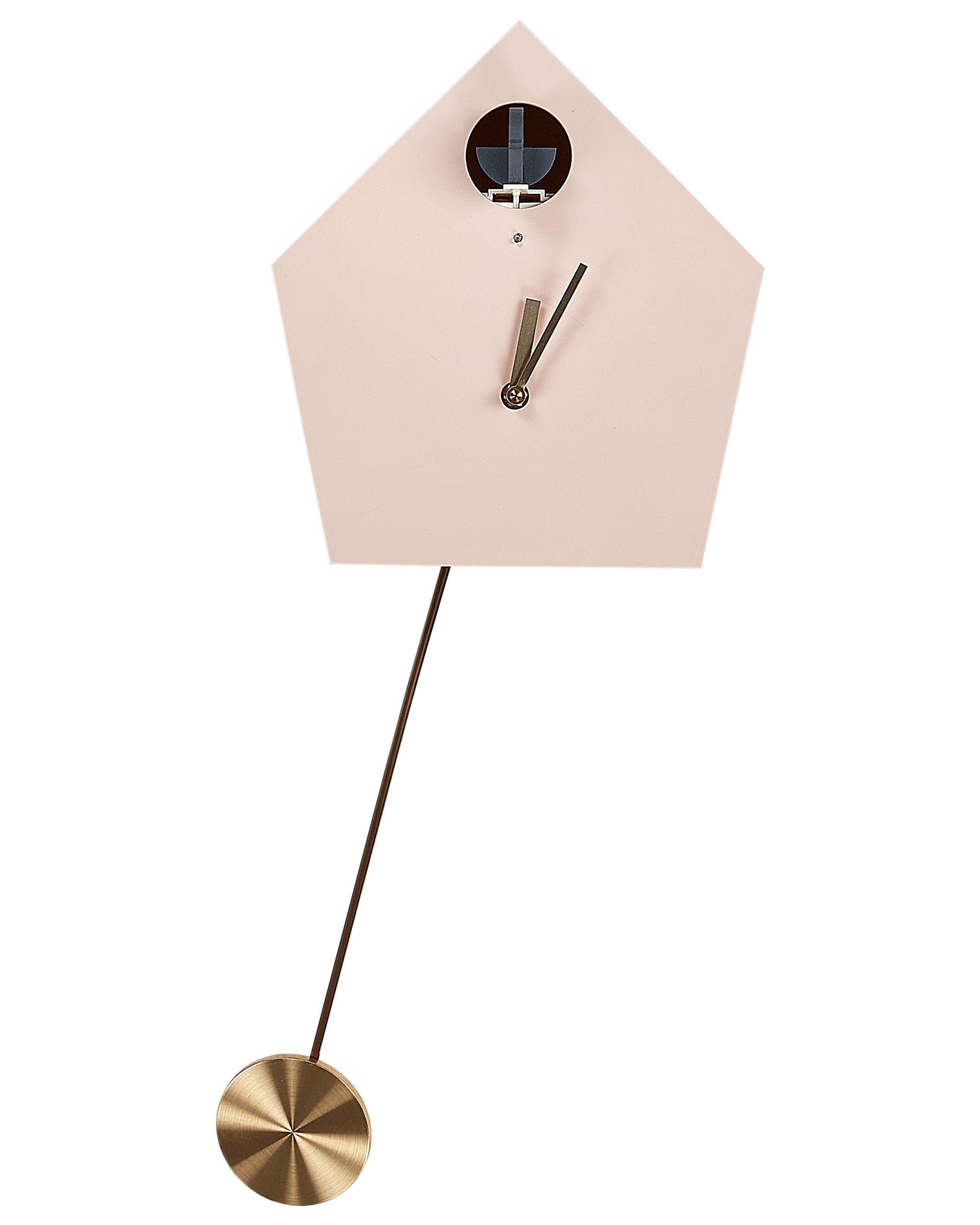 Beliani Wanduhr aus MDF-Platte Klassisch ARBAZ