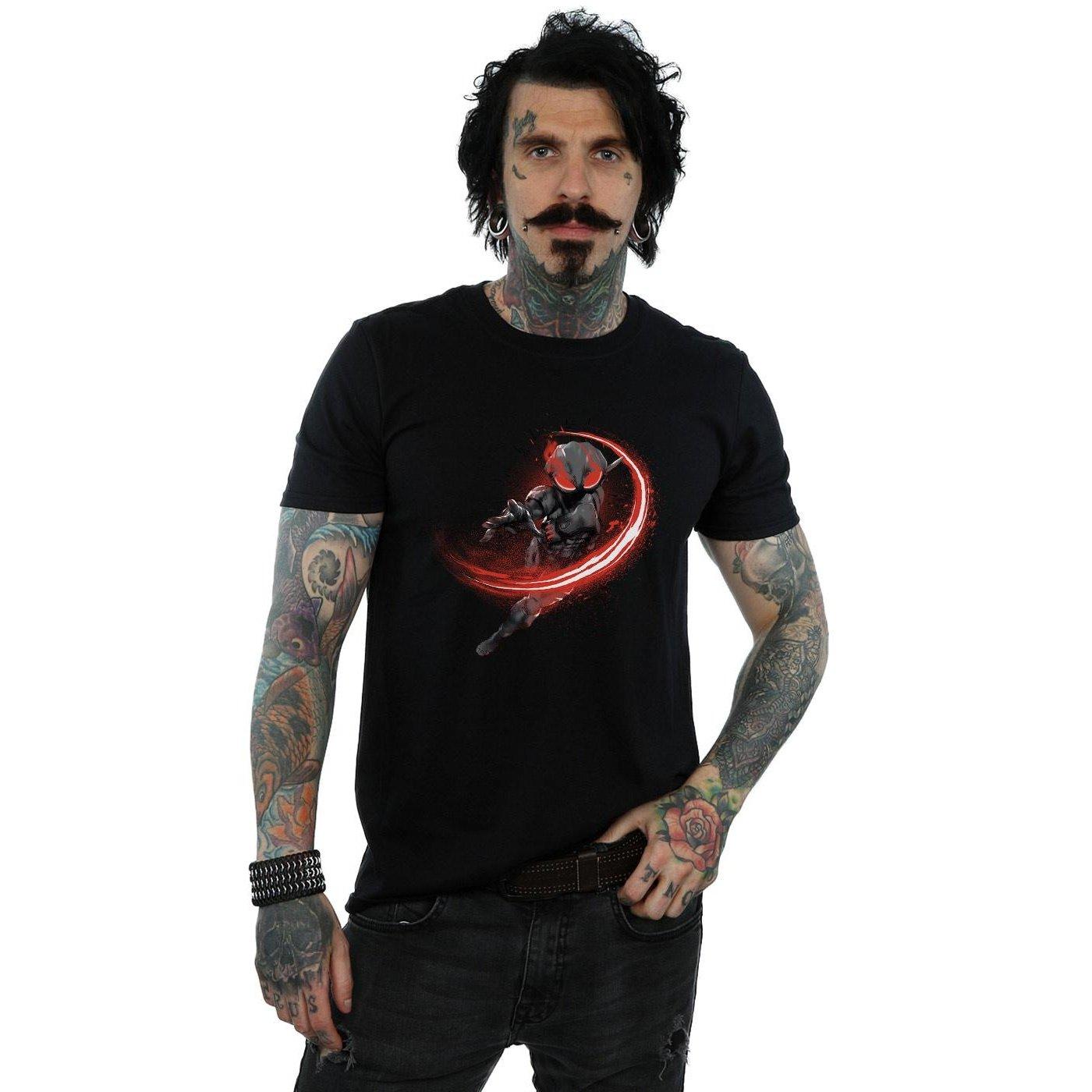 DC COMICS Aquaman Black Manta Print T-Shirt