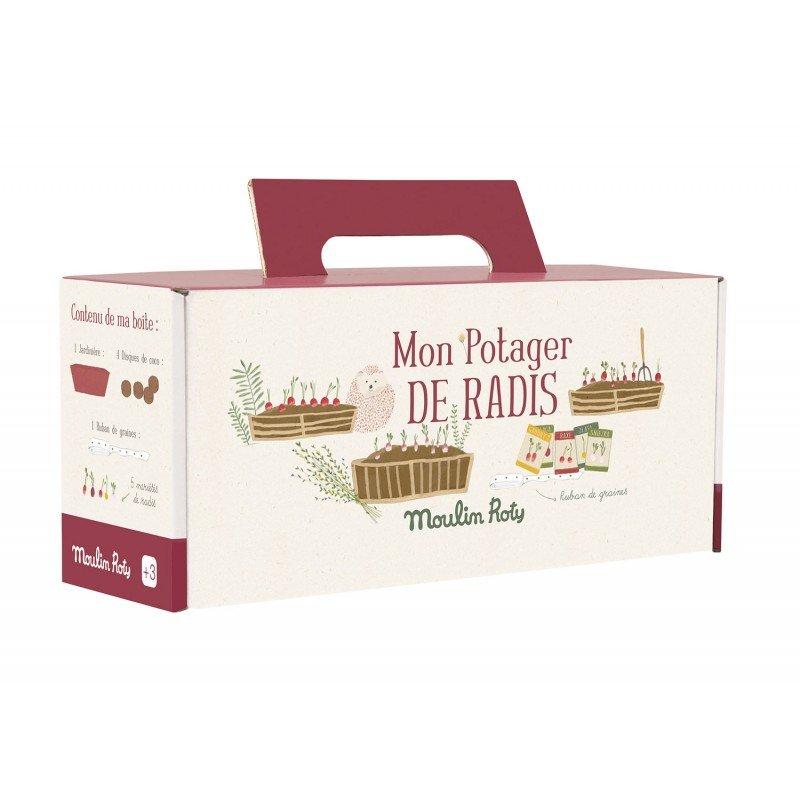 Moulin Roty Le Jardin du Moulin, Pflanzgefässset Radieschen