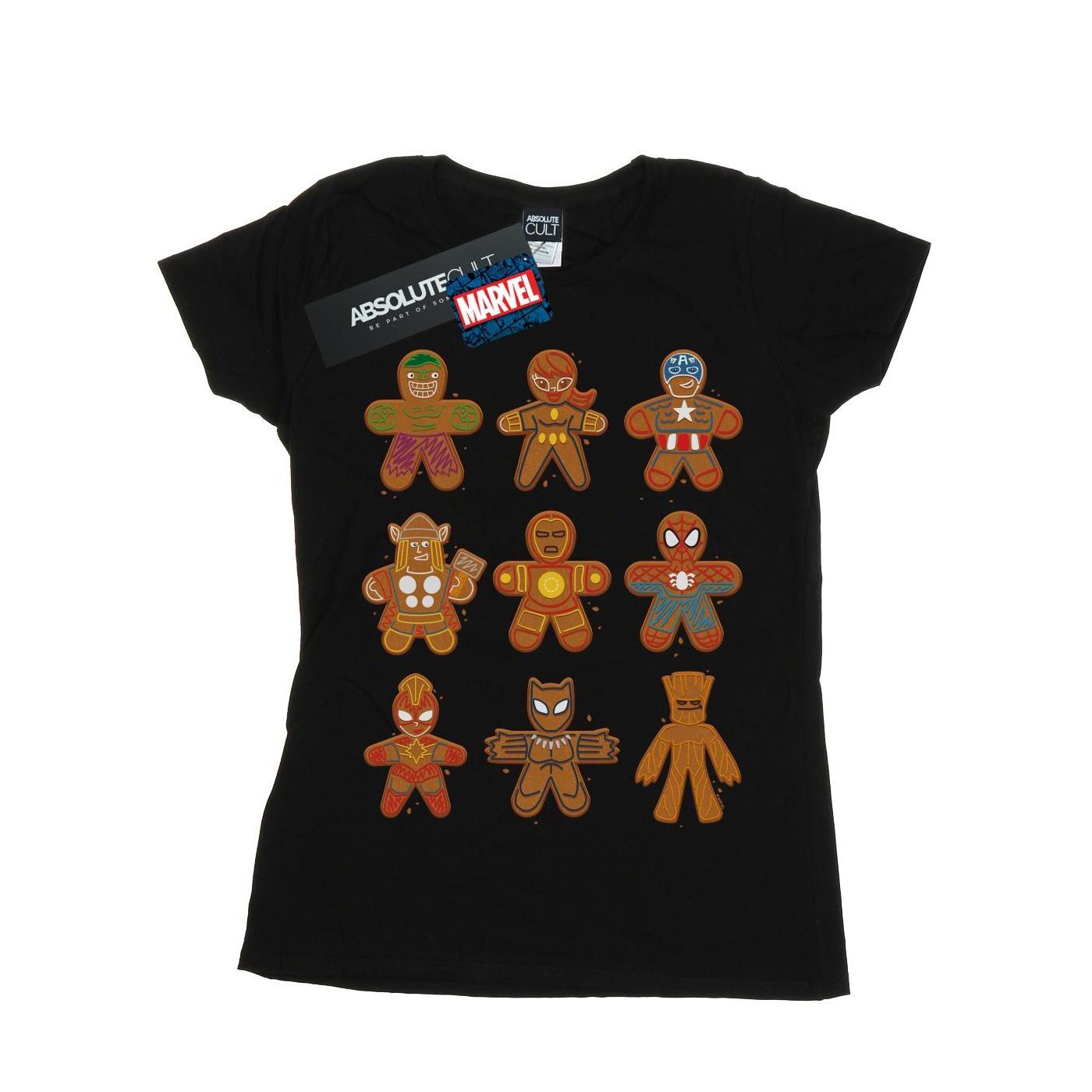 MARVEL Avengers Lebkuchen Charakter T-Shirt